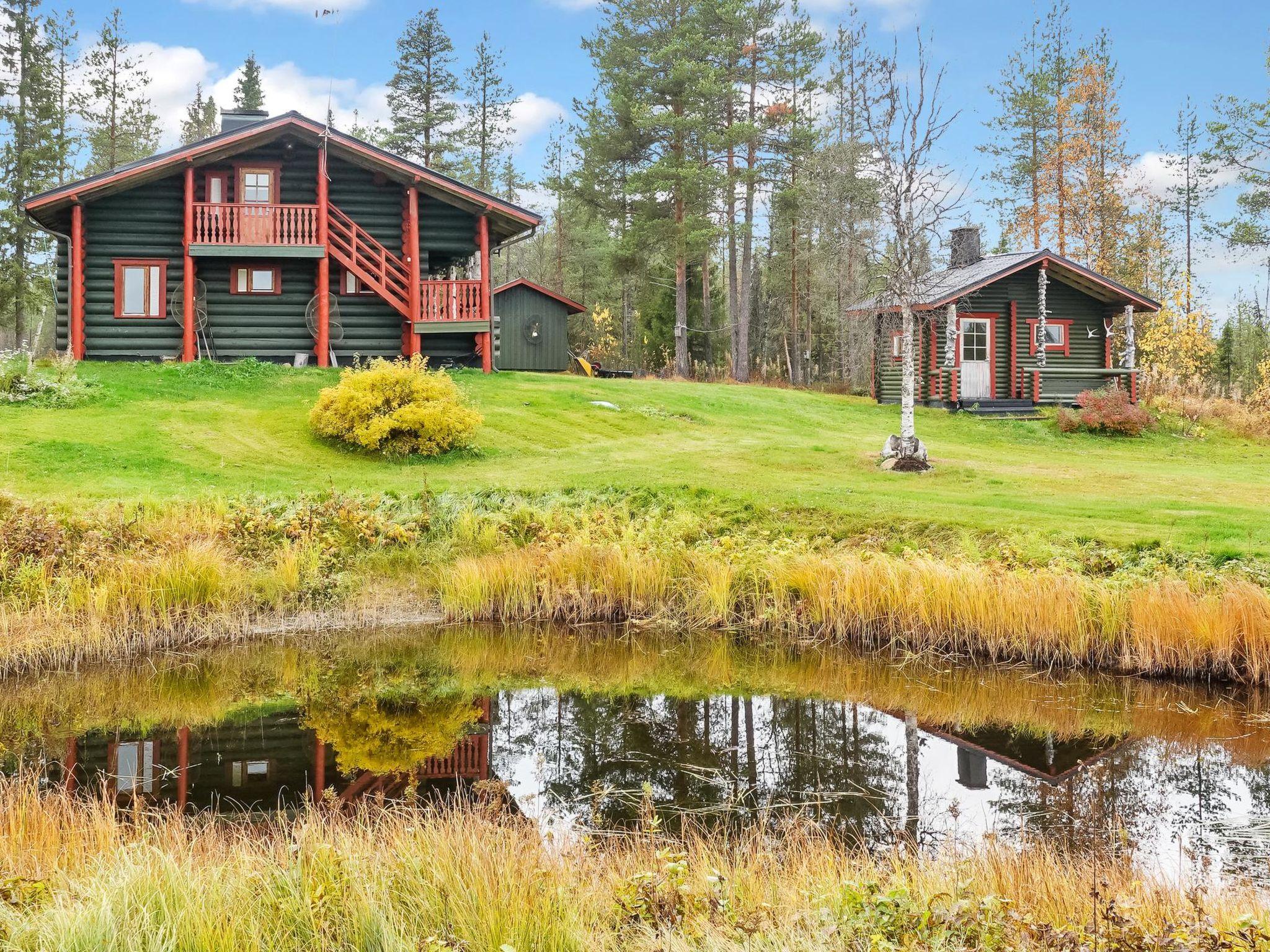 Foto 7 - Haus mit 1 Schlafzimmer in Salla mit sauna und blick auf die berge