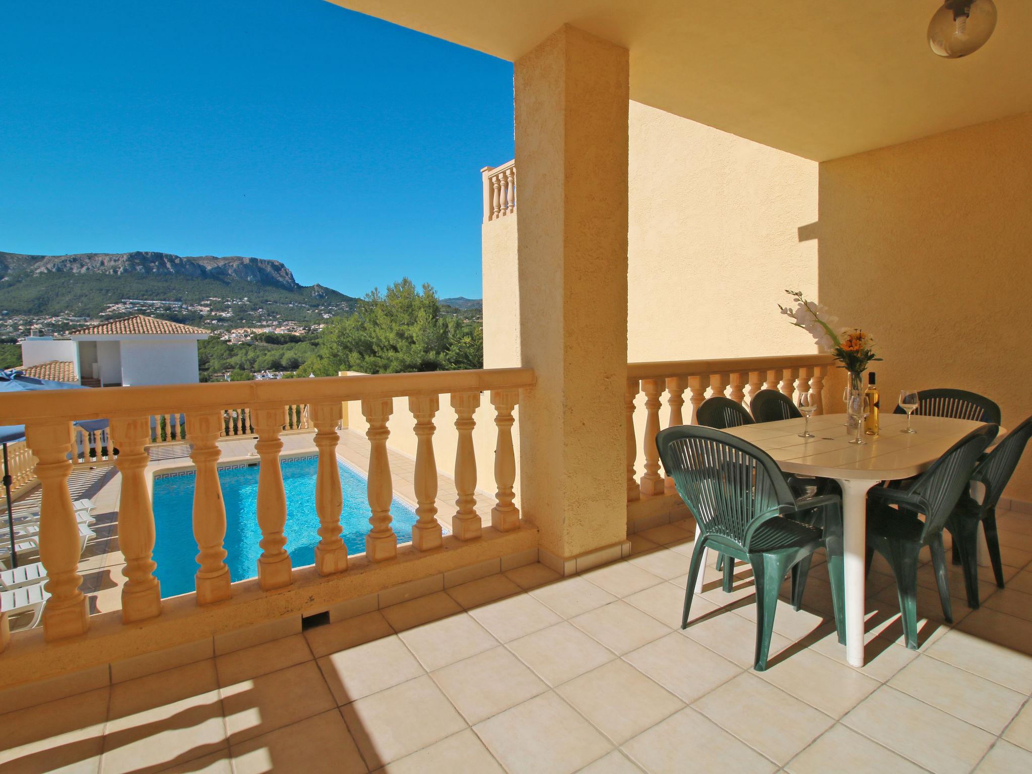 Foto 8 - Casa de 4 habitaciones en Calpe con piscina privada y vistas al mar