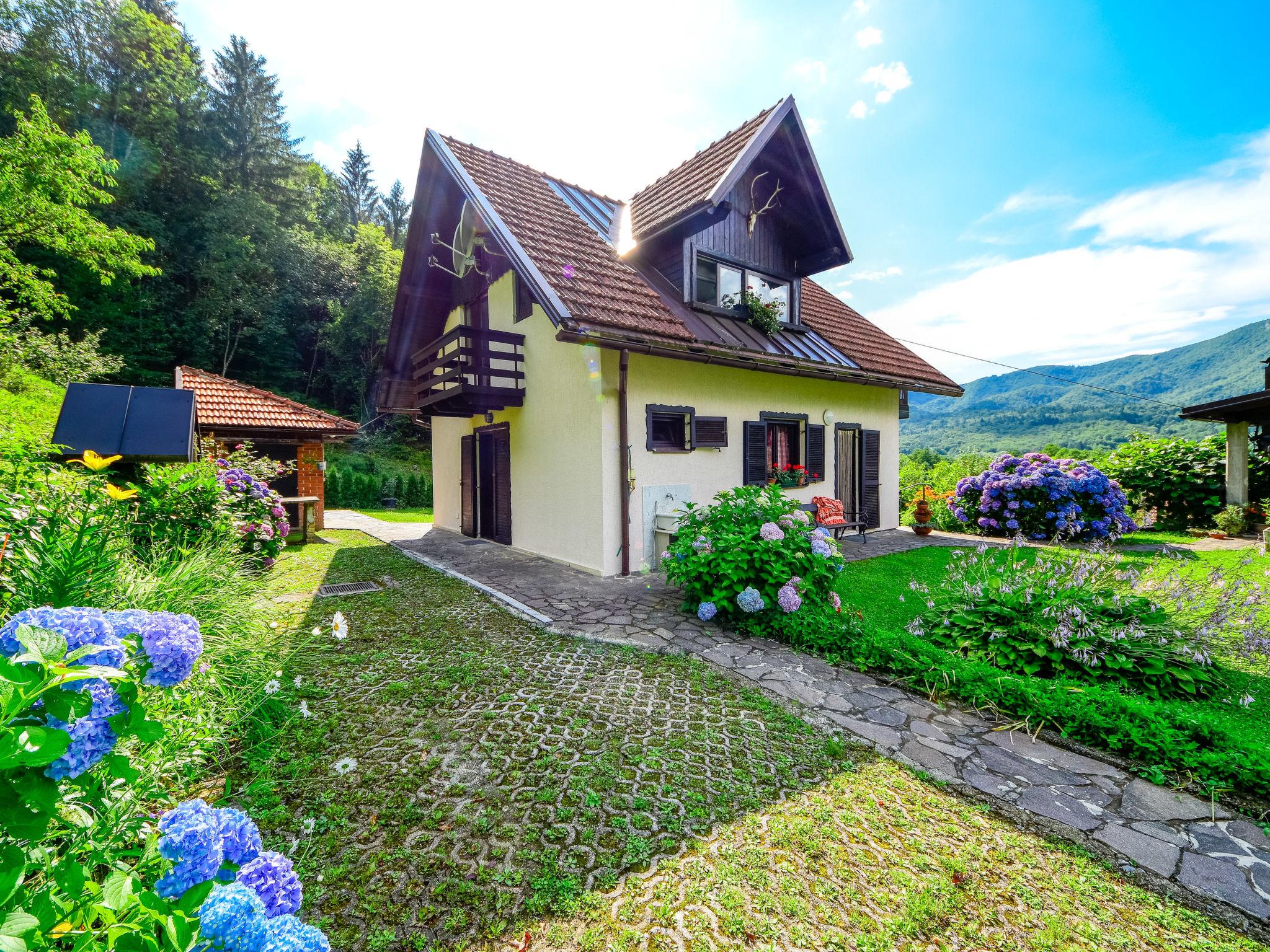 Foto 25 - Casa de 3 quartos em Delnice com piscina privada e terraço