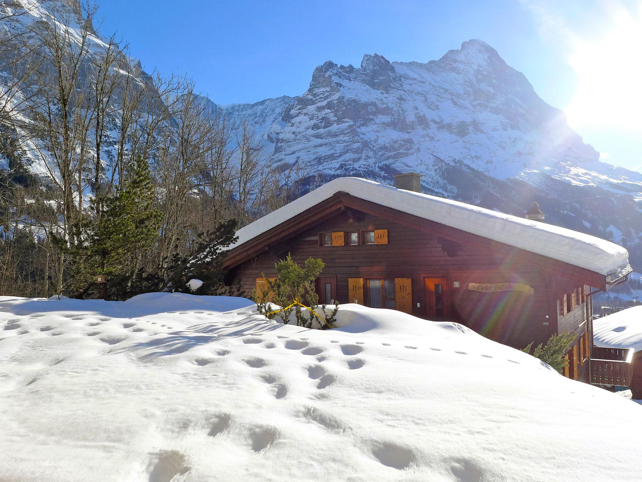 Foto 16 - Apartamento en Grindelwald con jardín y vistas a la montaña