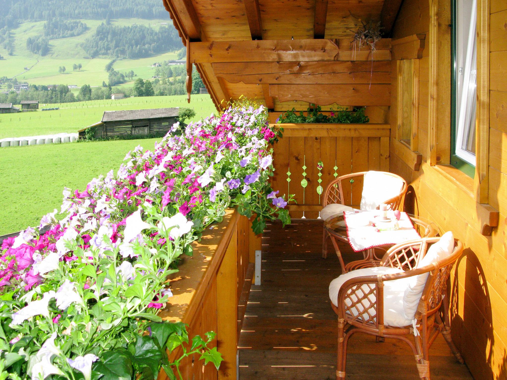 Foto 2 - Appartamento con 2 camere da letto a Leogang con piscina e vista sulle montagne