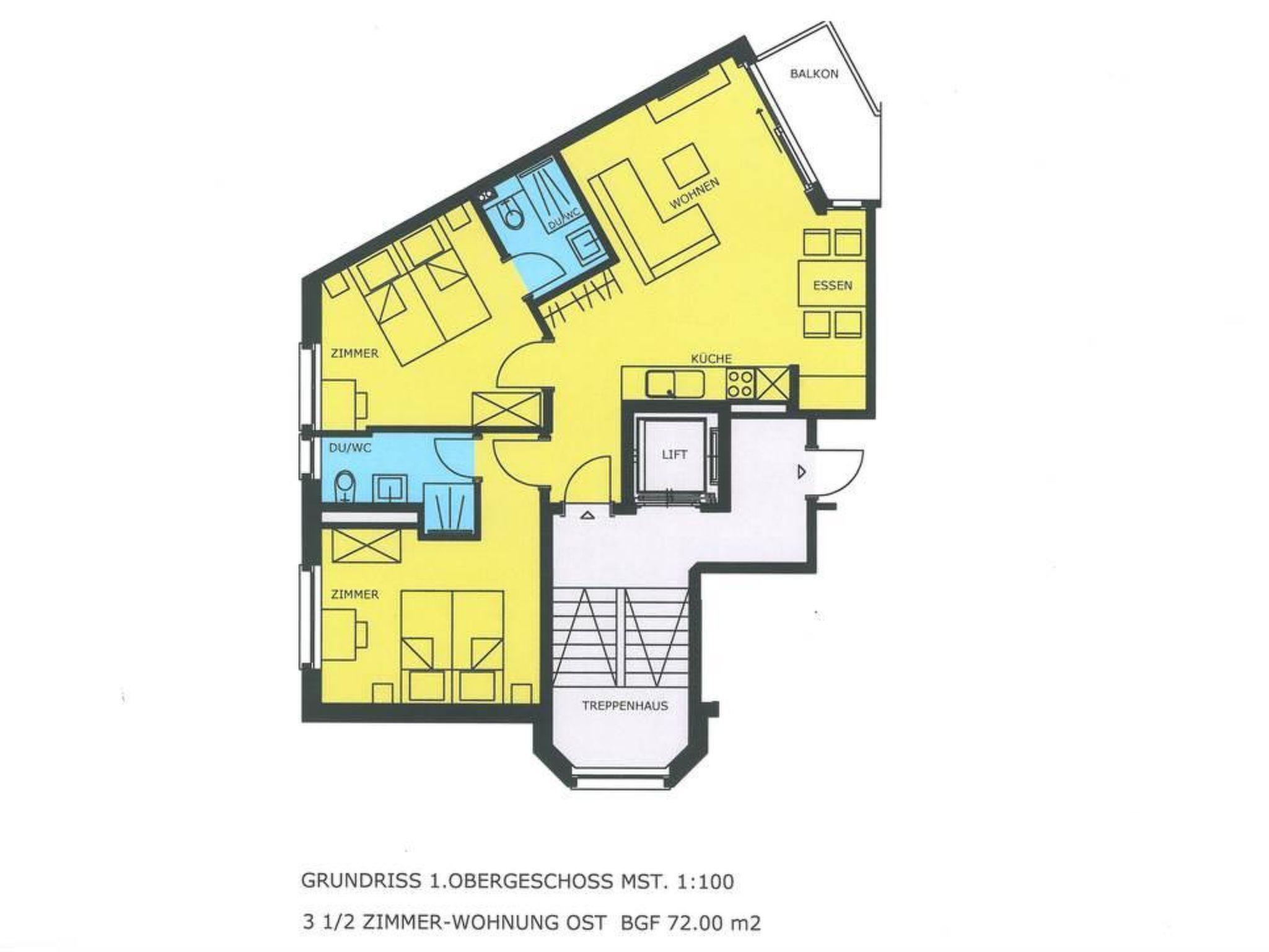 Foto 37 - Apartamento de 2 quartos em Saas-Almagell com sauna e banheira de hidromassagem