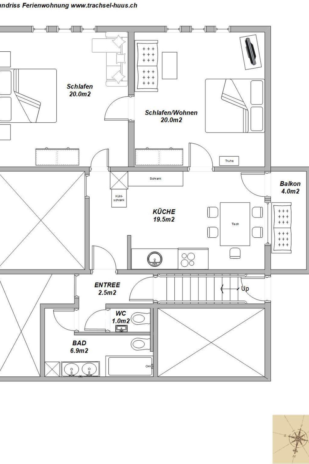 Photo 21 - 2 bedroom Apartment in Lenk with garden