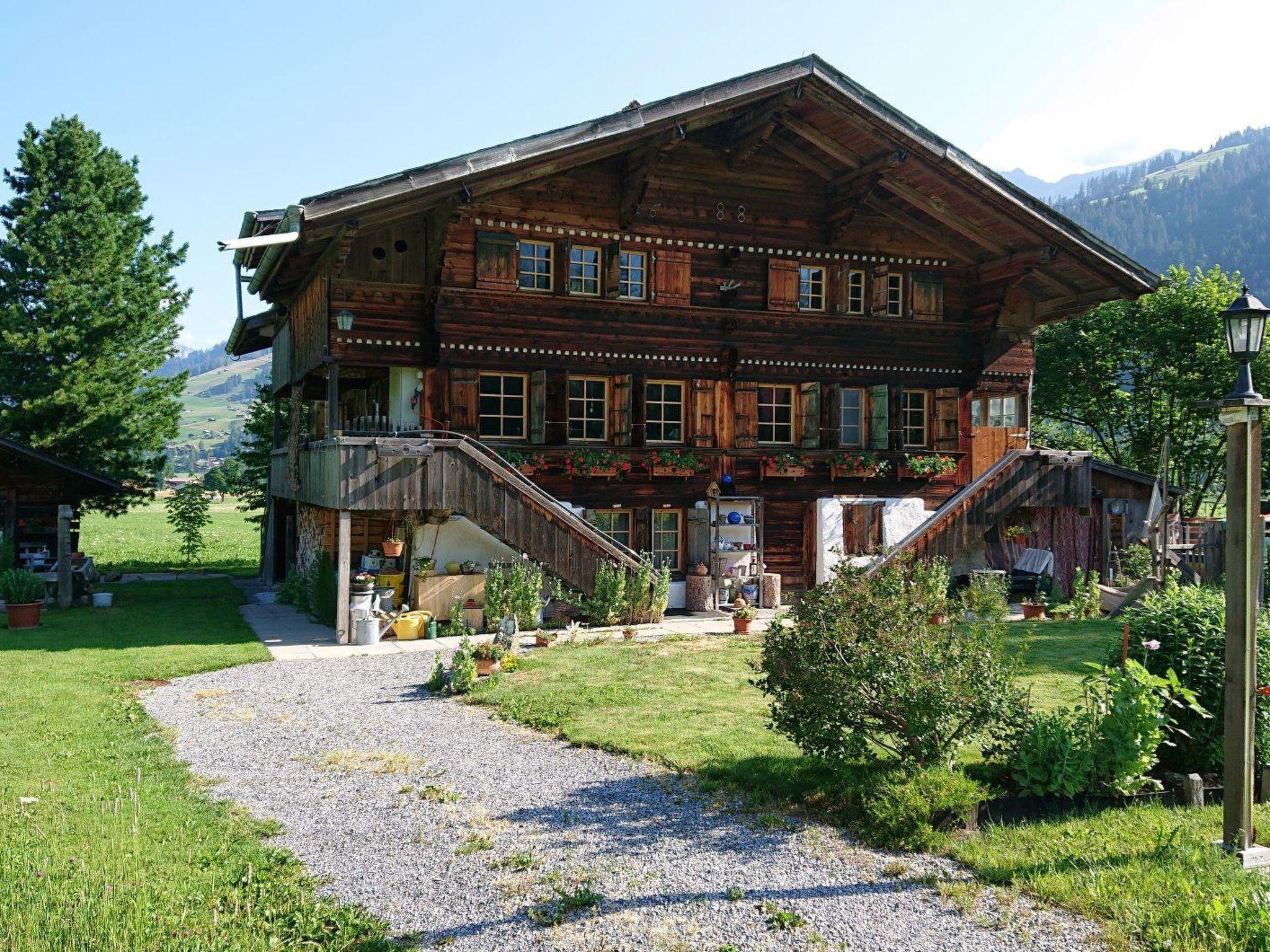 Photo 3 - Appartement de 2 chambres à Lenk avec jardin