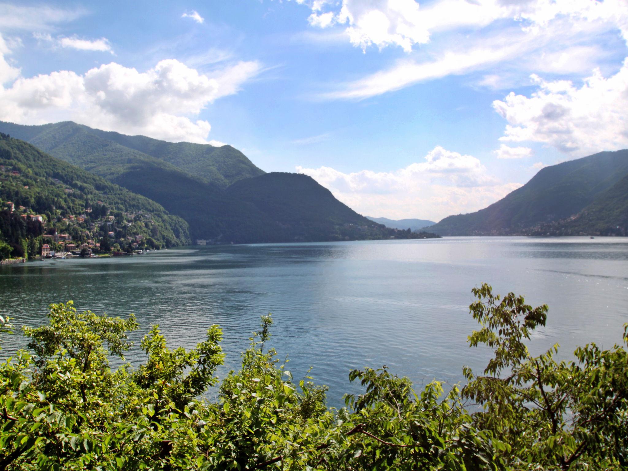 Foto 15 - Appartamento a Faggeto Lario con piscina e vista sulle montagne