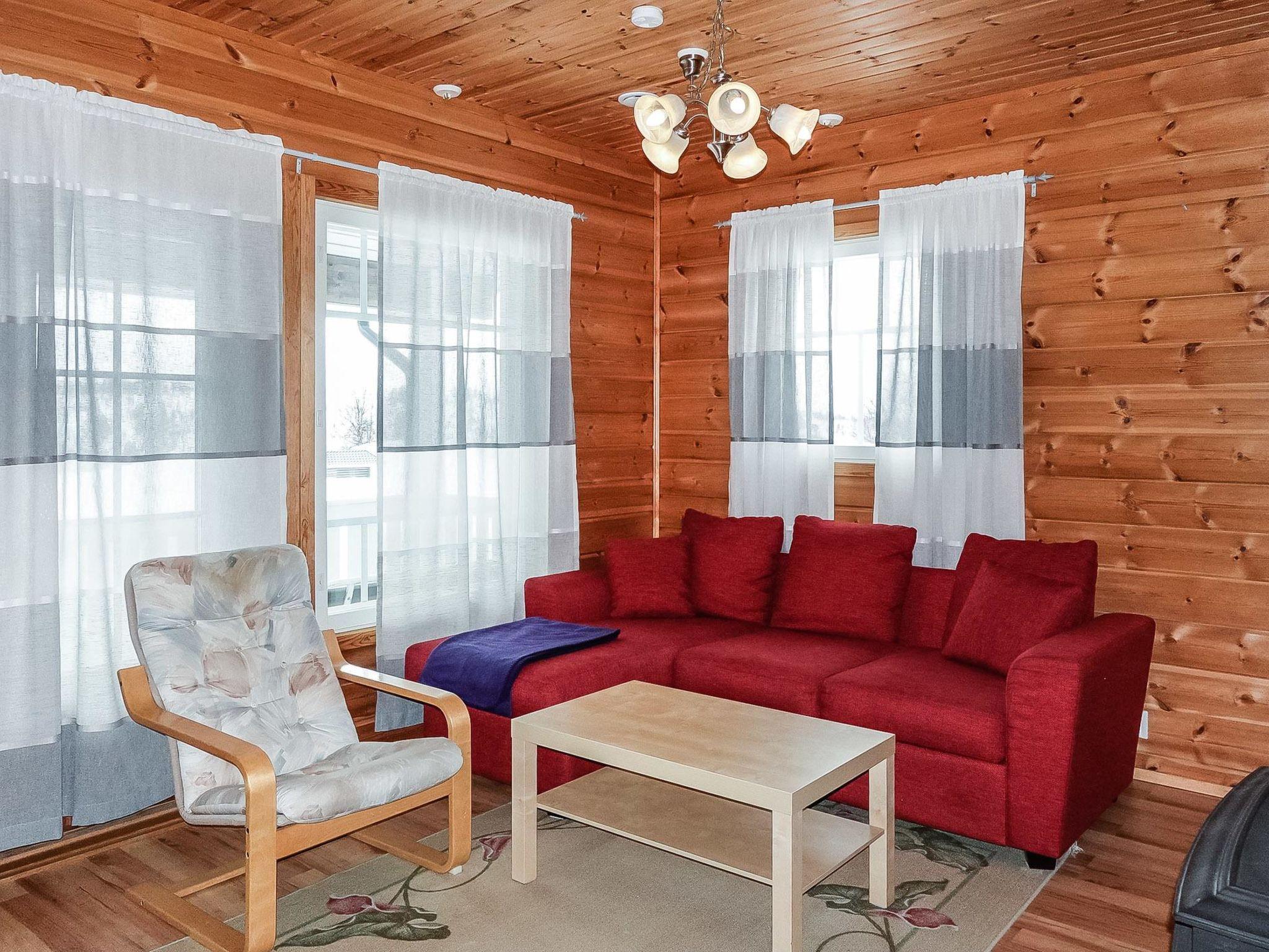 Foto 8 - Casa de 3 habitaciones en Inari con sauna y vistas a la montaña