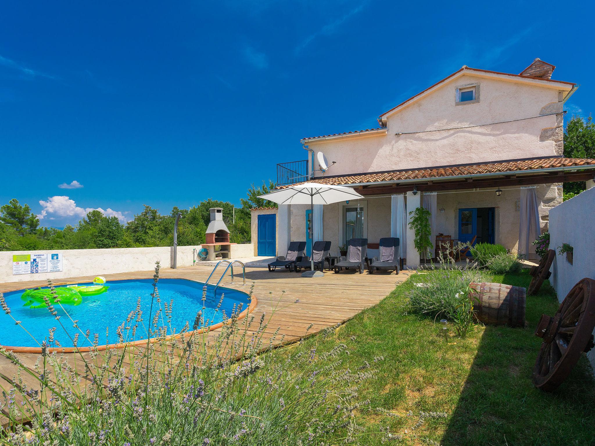 Foto 22 - Casa con 2 camere da letto a Labin con piscina privata e vista mare