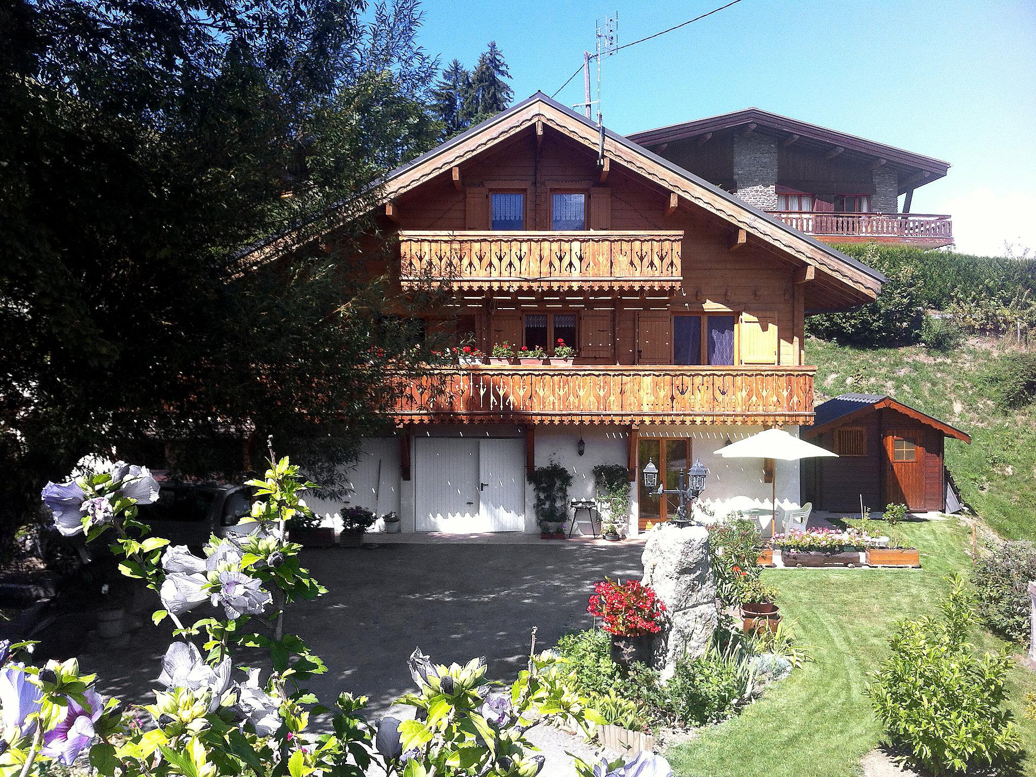 Foto 1 - Appartamento con 1 camera da letto a Saint-Gervais-les-Bains con giardino e vista sulle montagne