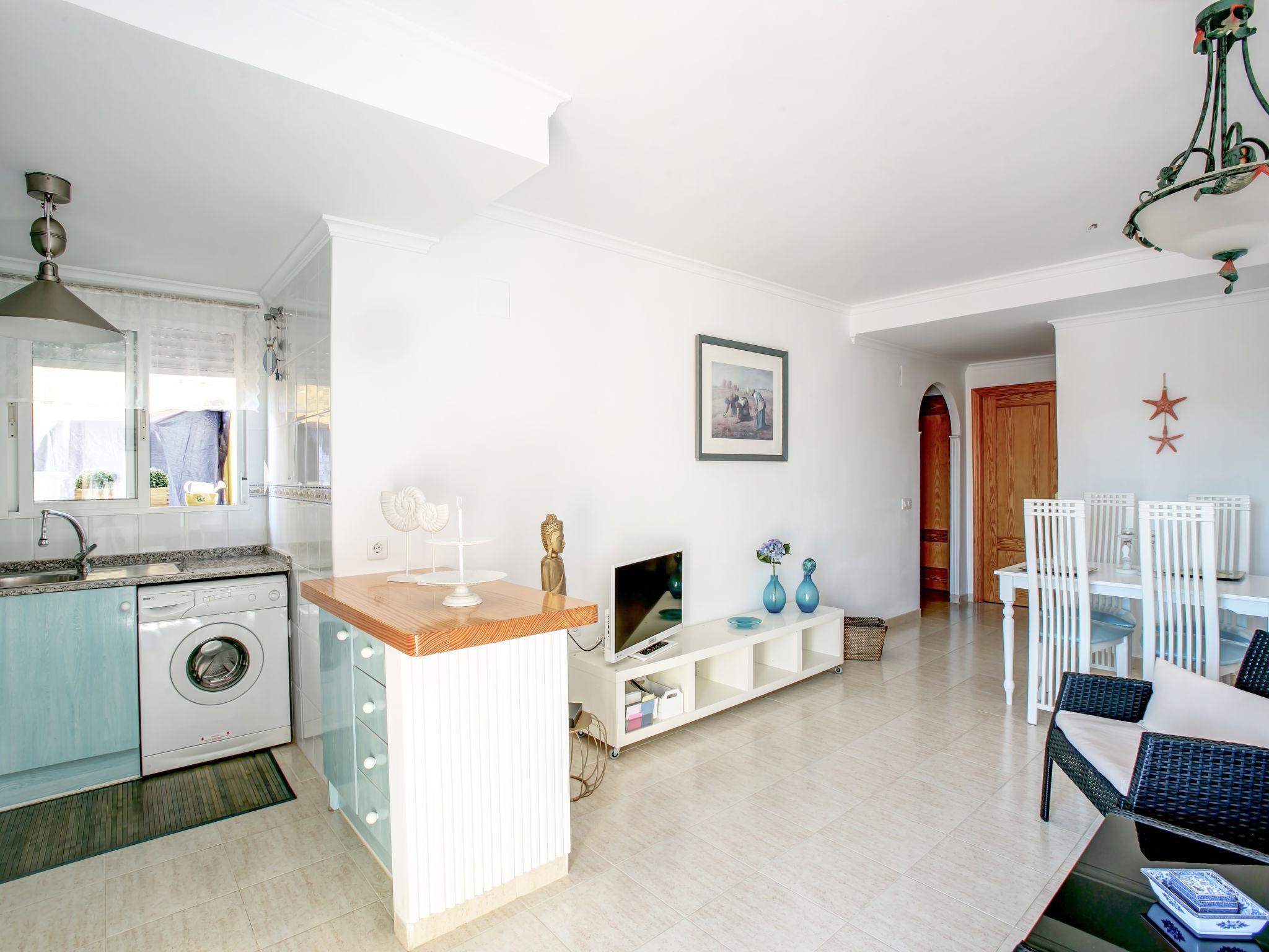 Foto 8 - Apartamento de 2 quartos em Dénia com piscina e vistas do mar