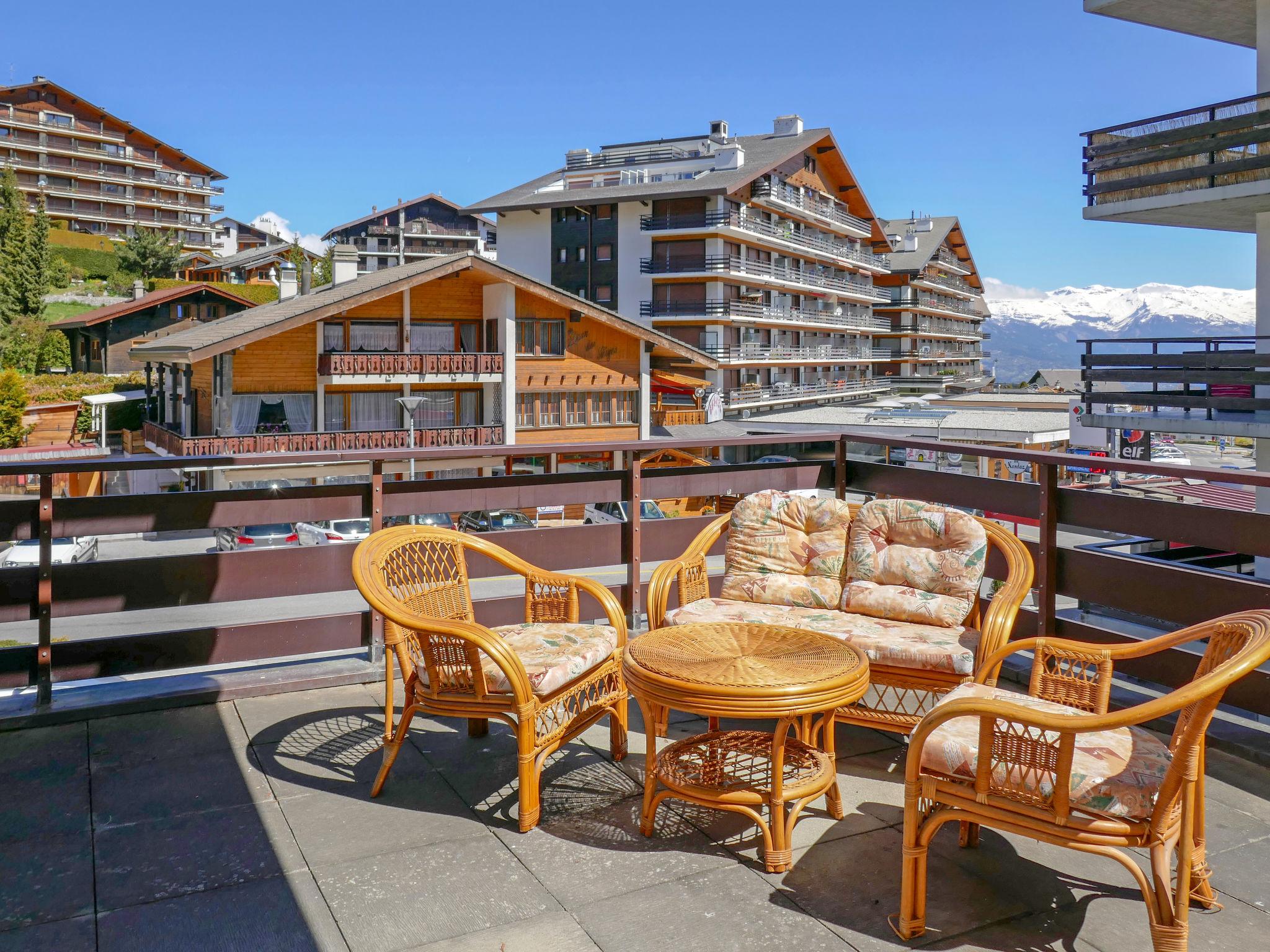 Foto 2 - Apartamento en Nendaz con terraza y vistas a la montaña