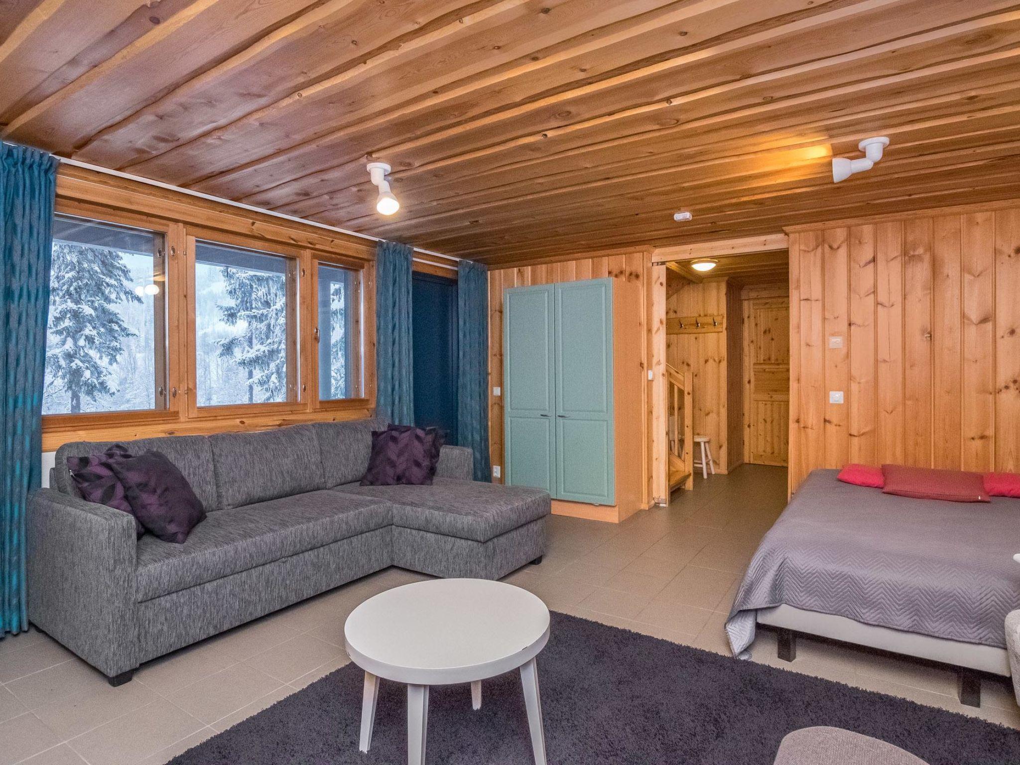 Foto 14 - Casa con 2 camere da letto a Puolanka con sauna e vista sulle montagne
