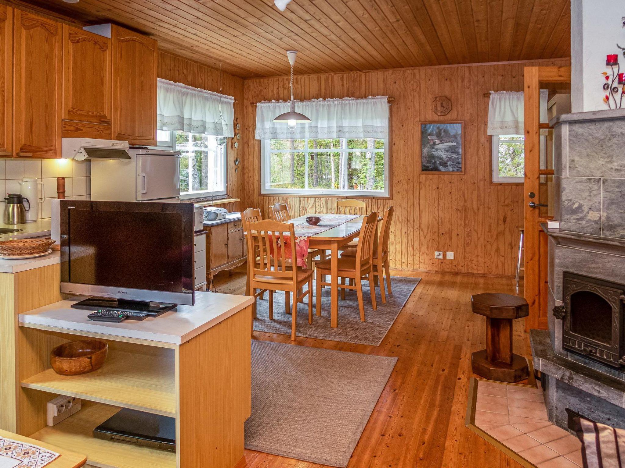 Foto 6 - Haus mit 1 Schlafzimmer in Kuusamo mit sauna und blick auf die berge