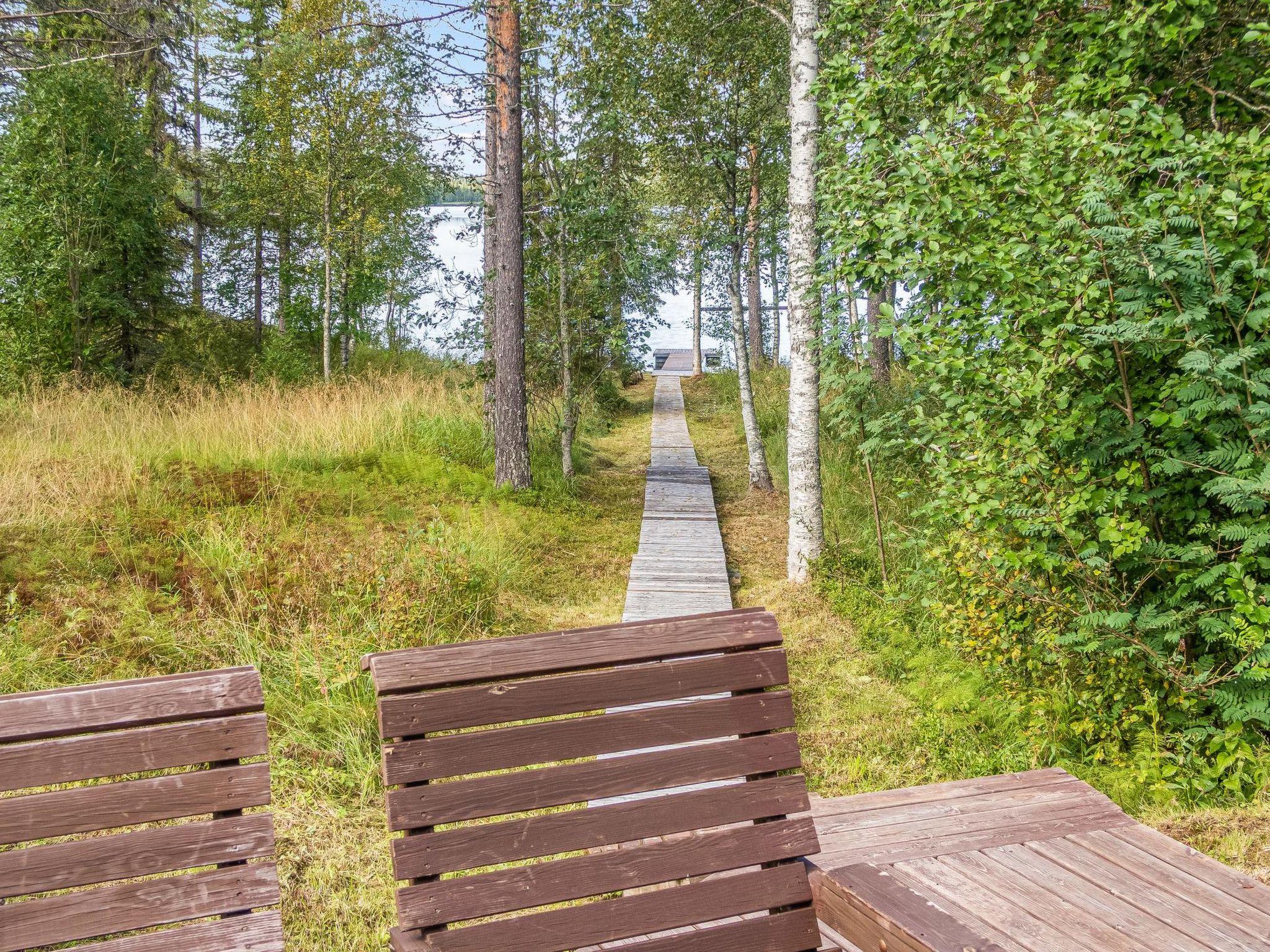 Foto 18 - Casa de 1 habitación en Kuusamo con sauna y vistas a la montaña