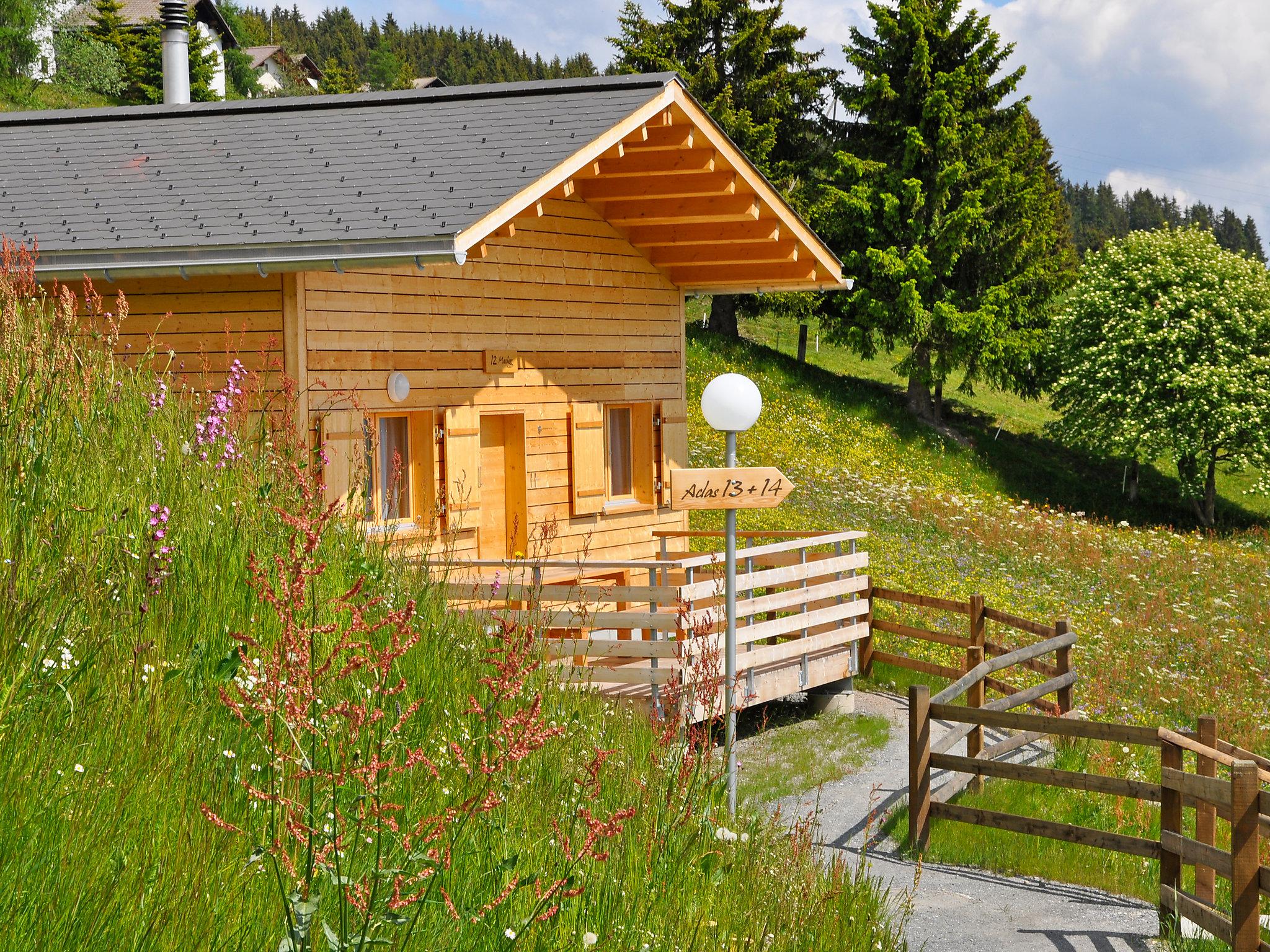 Foto 1 - Casa con 2 camere da letto a Tschappina con terrazza e vista sulle montagne