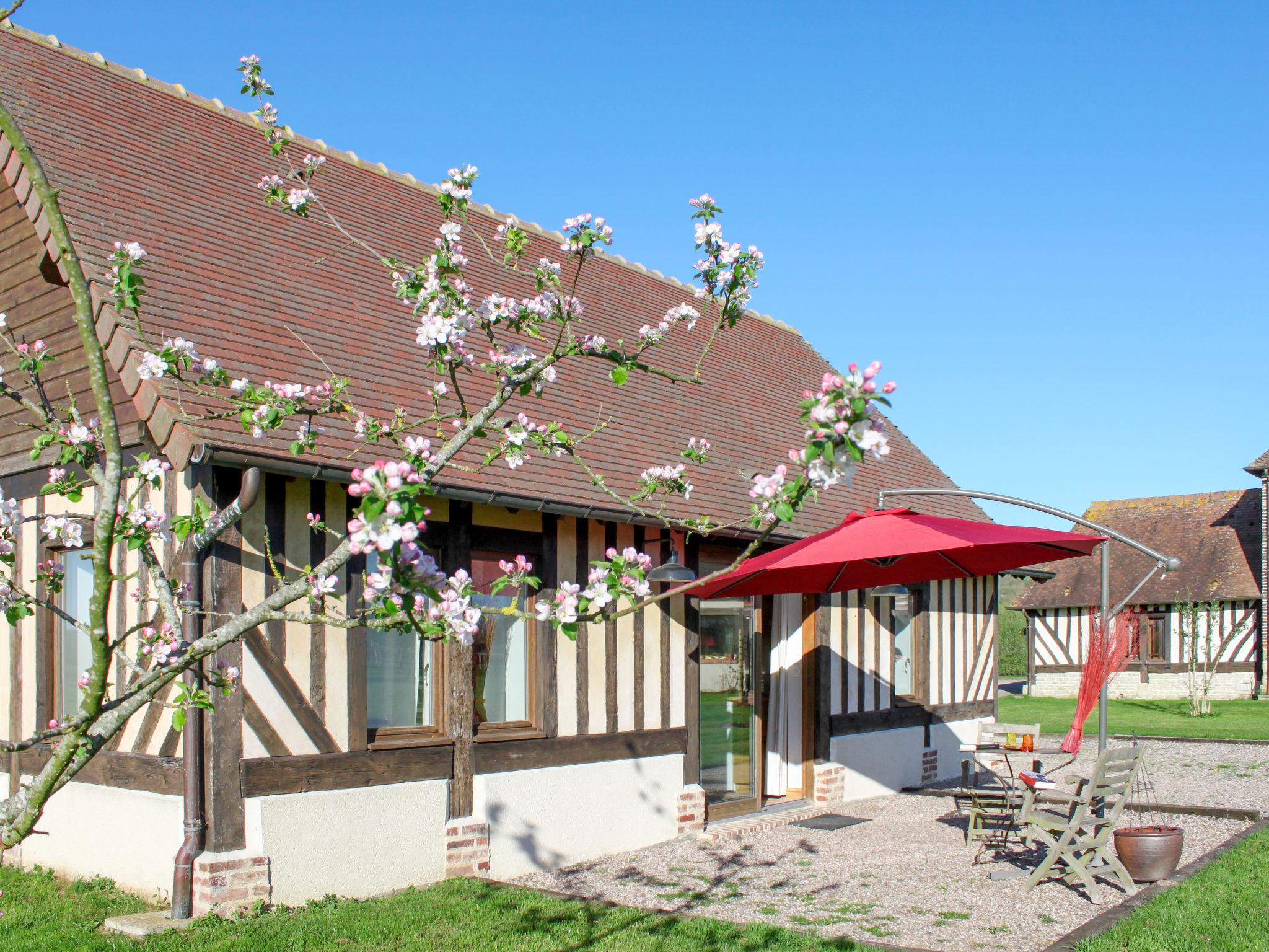 Foto 1 - Haus mit 1 Schlafzimmer in Notre-Dame-d'Estrées-Corbon mit schwimmbad und garten