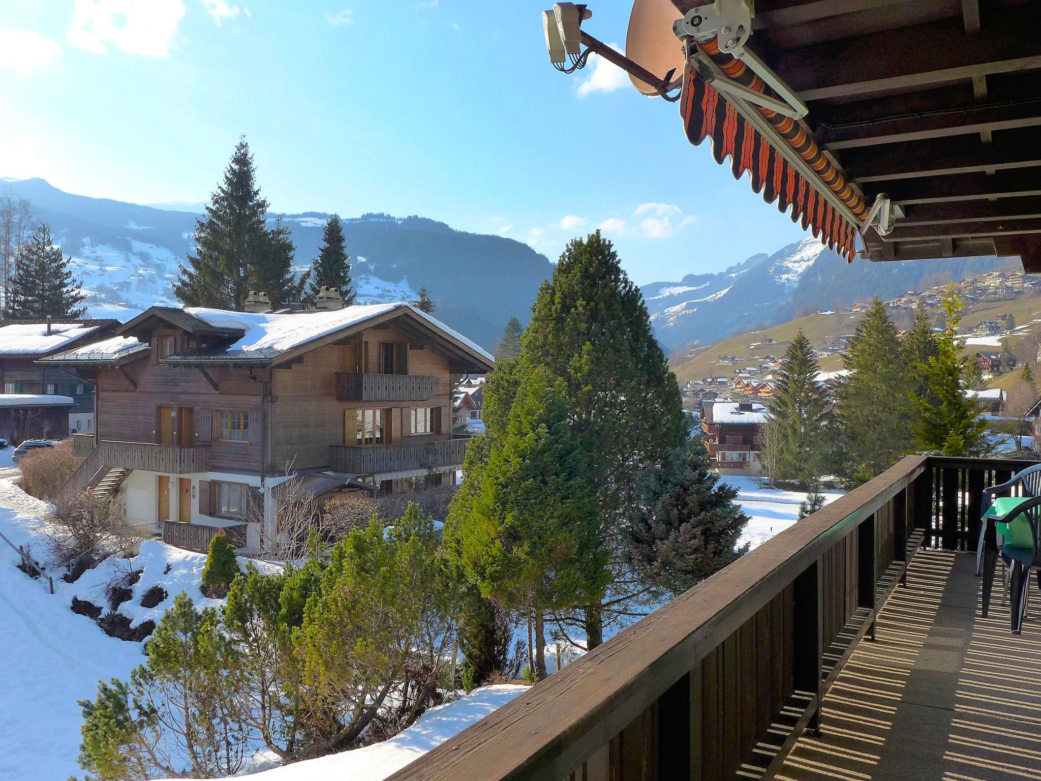 Foto 20 - Apartment mit 2 Schlafzimmern in Grindelwald mit blick auf die berge