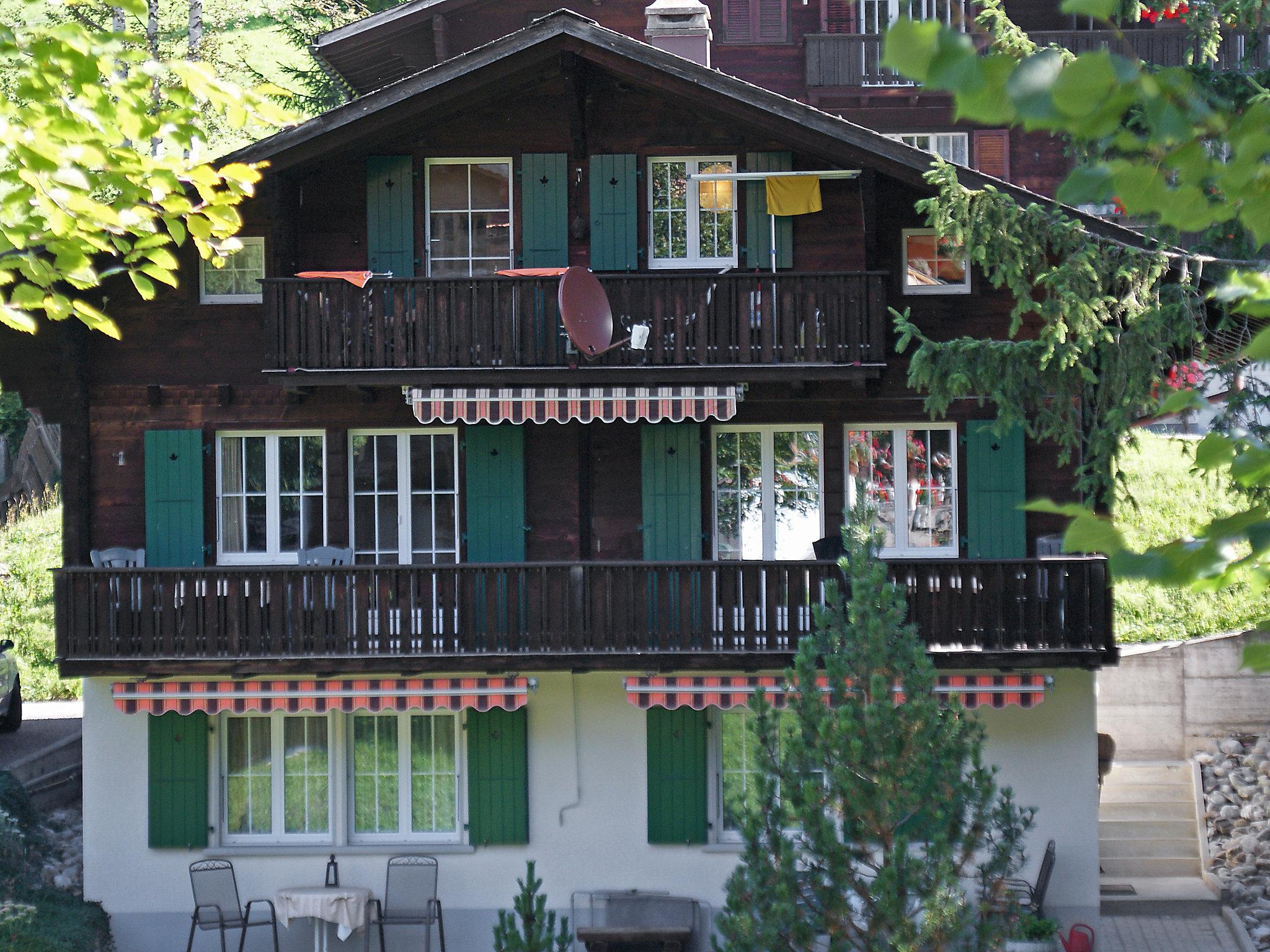 Foto 1 - Apartamento de 2 habitaciones en Grindelwald con vistas a la montaña