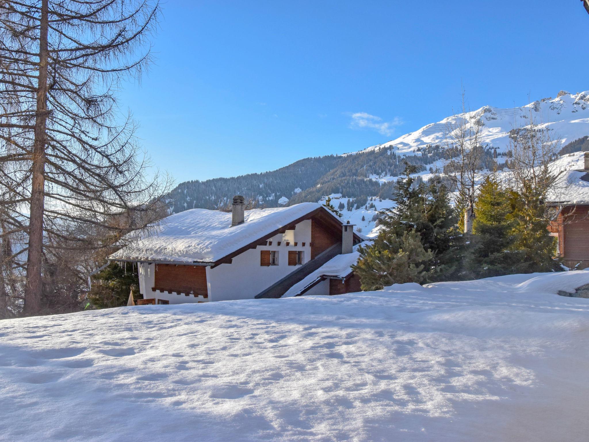 Foto 12 - Apartment in Val de Bagnes mit blick auf die berge