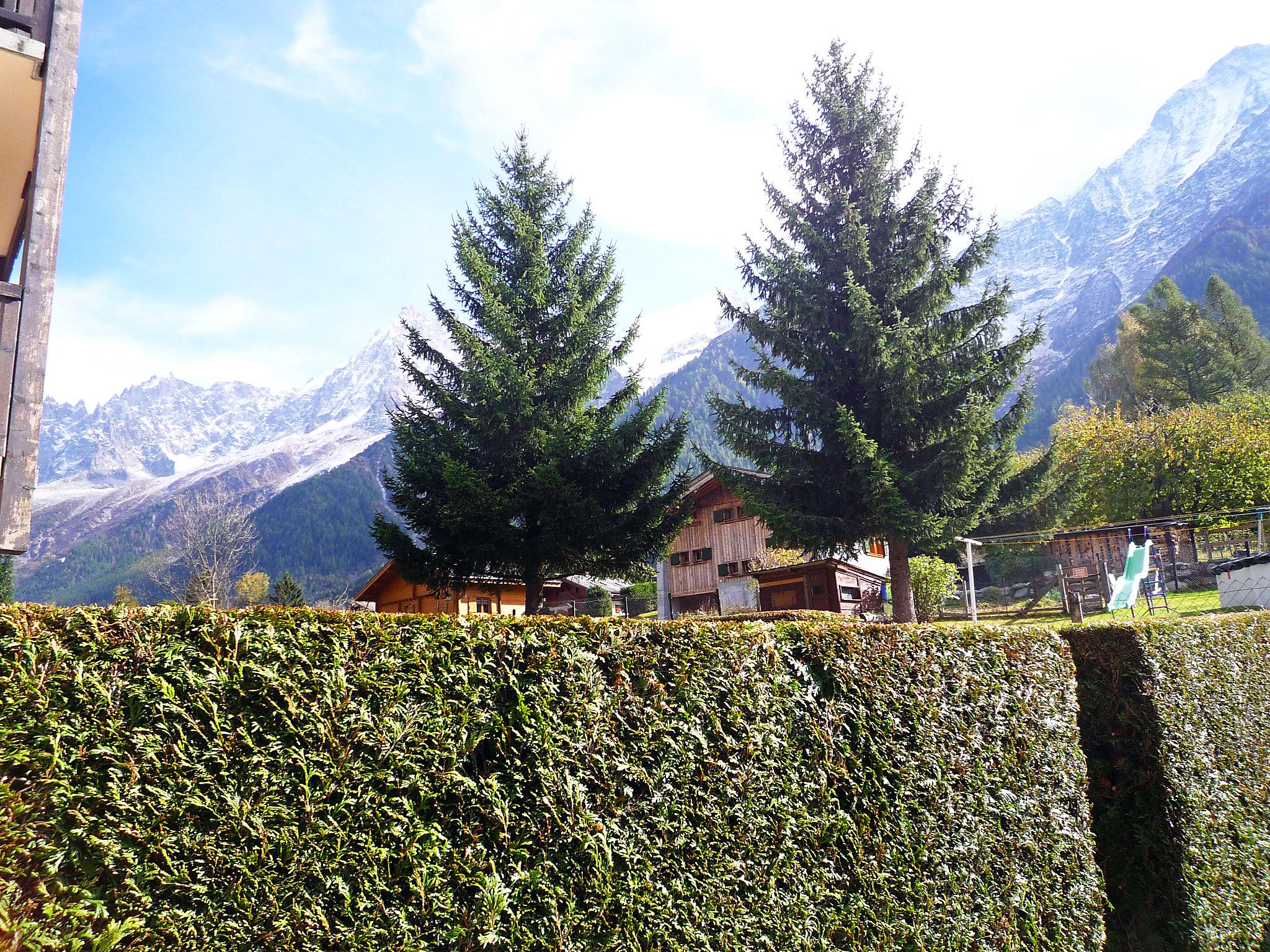 Foto 10 - Apartamento en Les Houches con jardín y vistas a la montaña