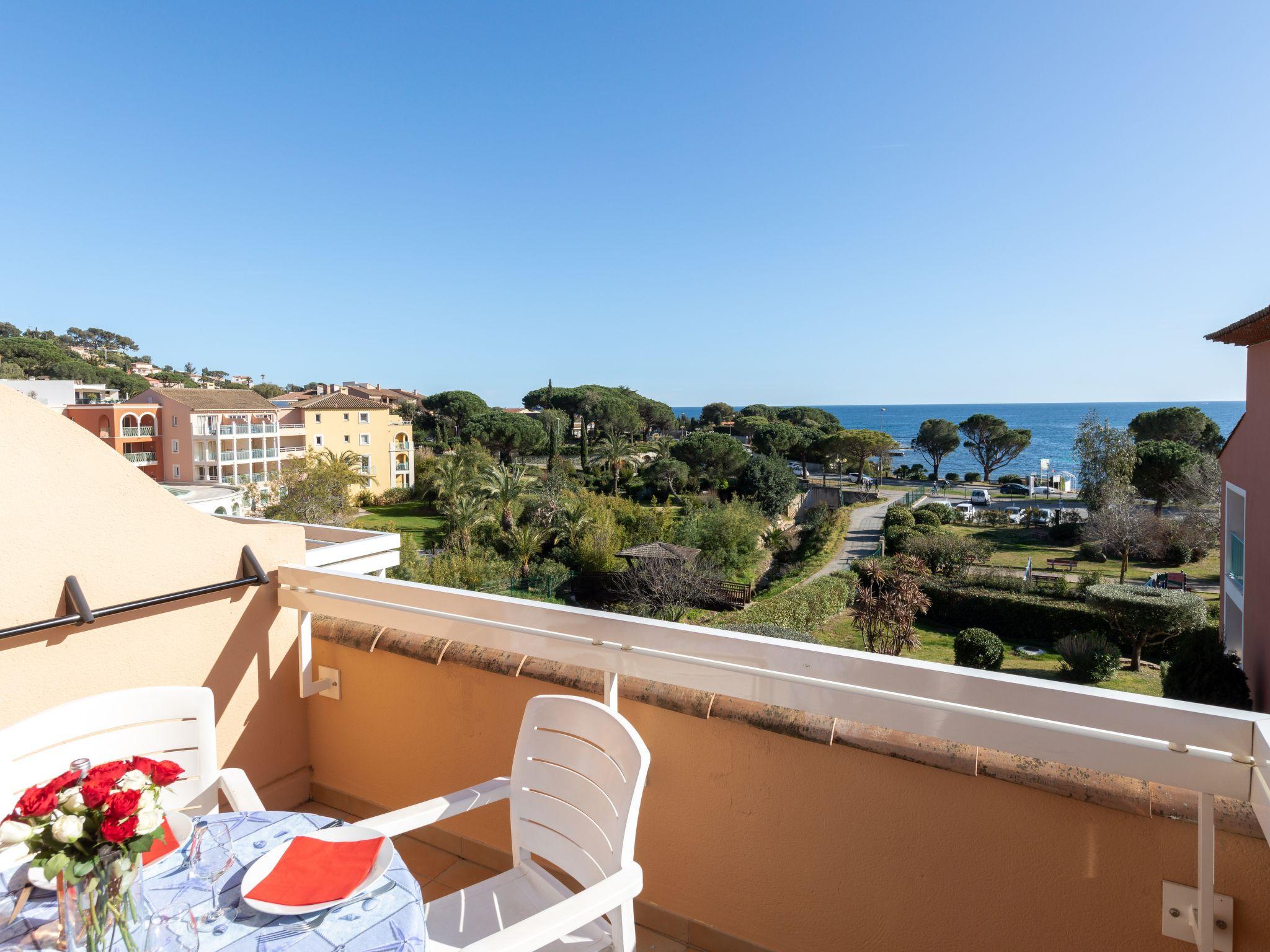 Foto 1 - Apartment mit 1 Schlafzimmer in Roquebrune-sur-Argens mit schwimmbad und blick aufs meer