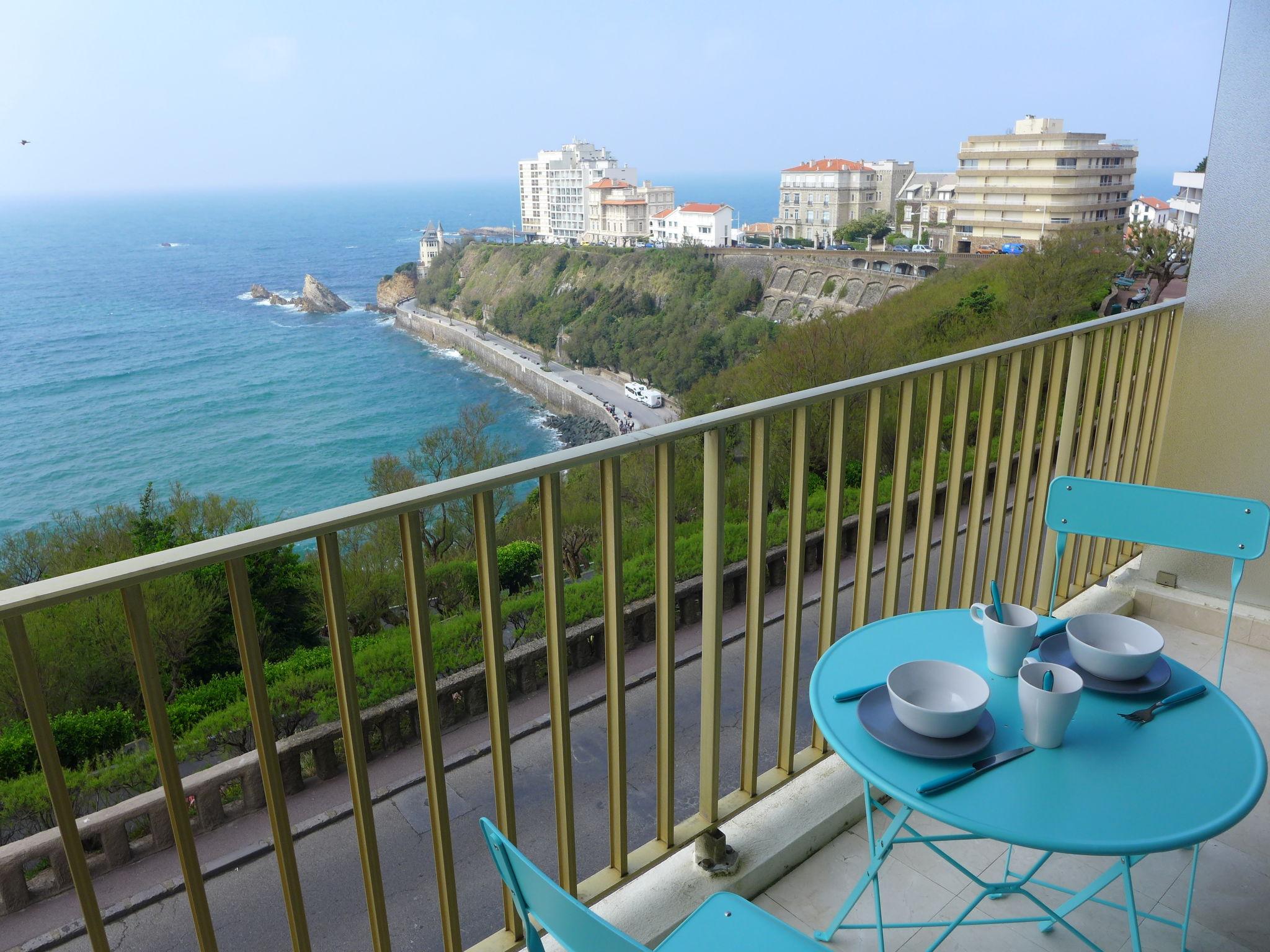 Foto 11 - Apartamento de 1 quarto em Biarritz com vistas do mar