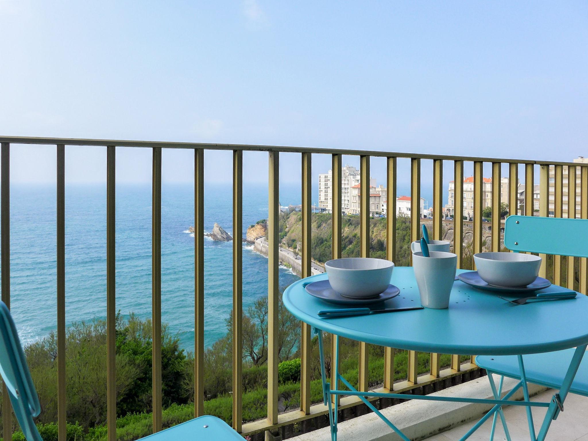 Foto 1 - Apartamento de 1 quarto em Biarritz com vistas do mar