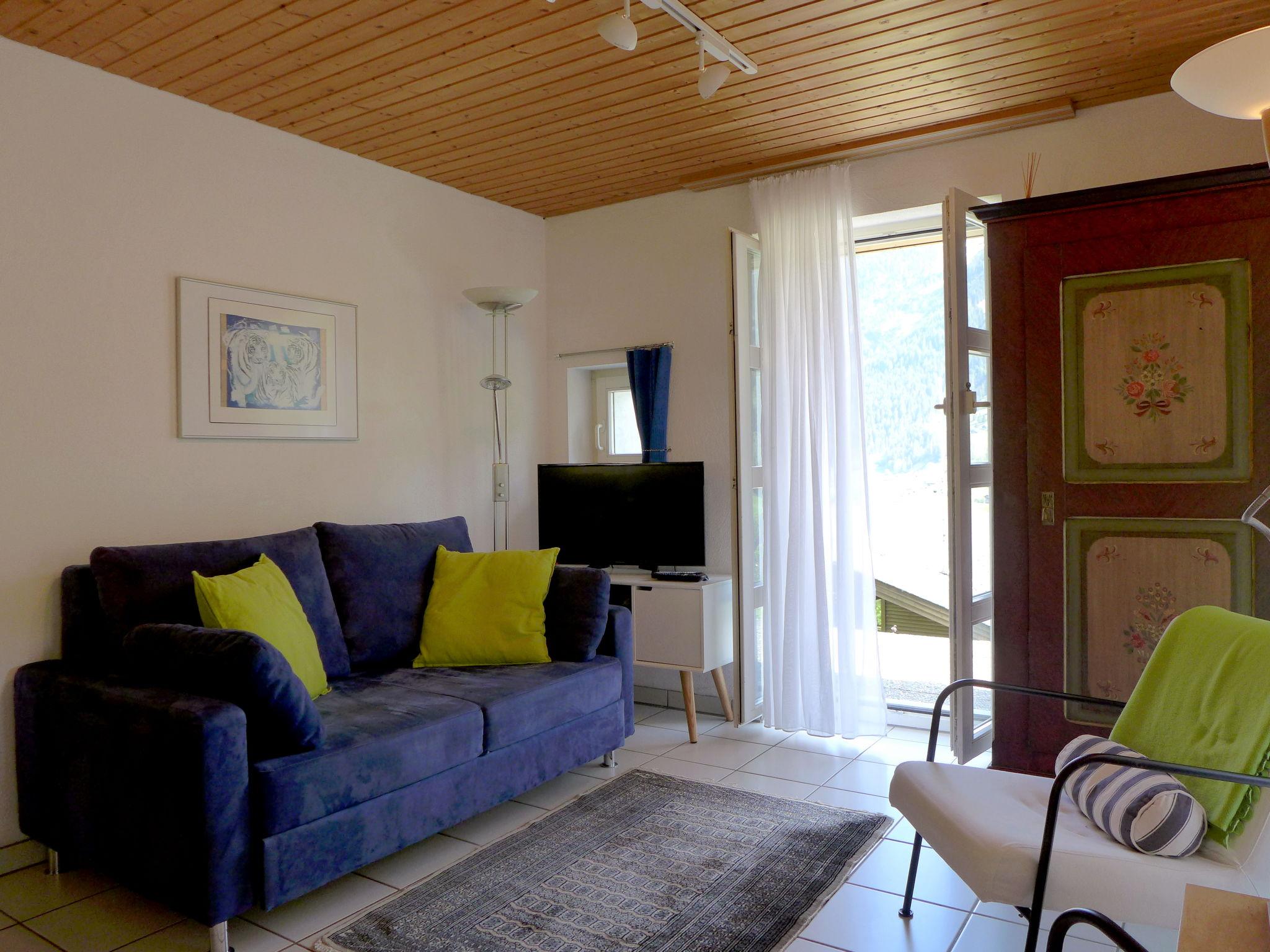 Foto 6 - Apartamento de 1 quarto em Grindelwald com jardim e terraço