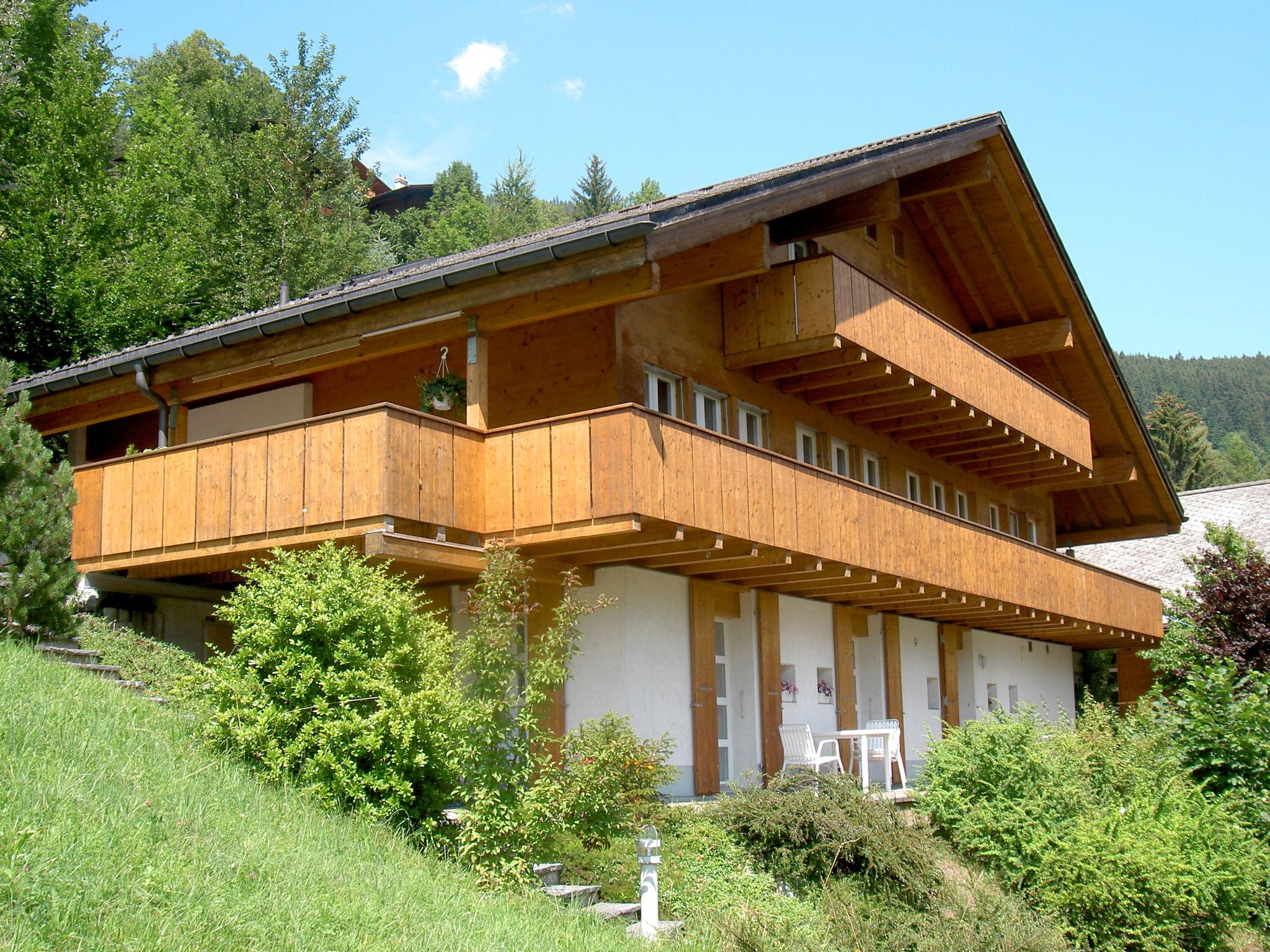 Foto 1 - Apartamento de 1 habitación en Grindelwald con terraza y vistas a la montaña