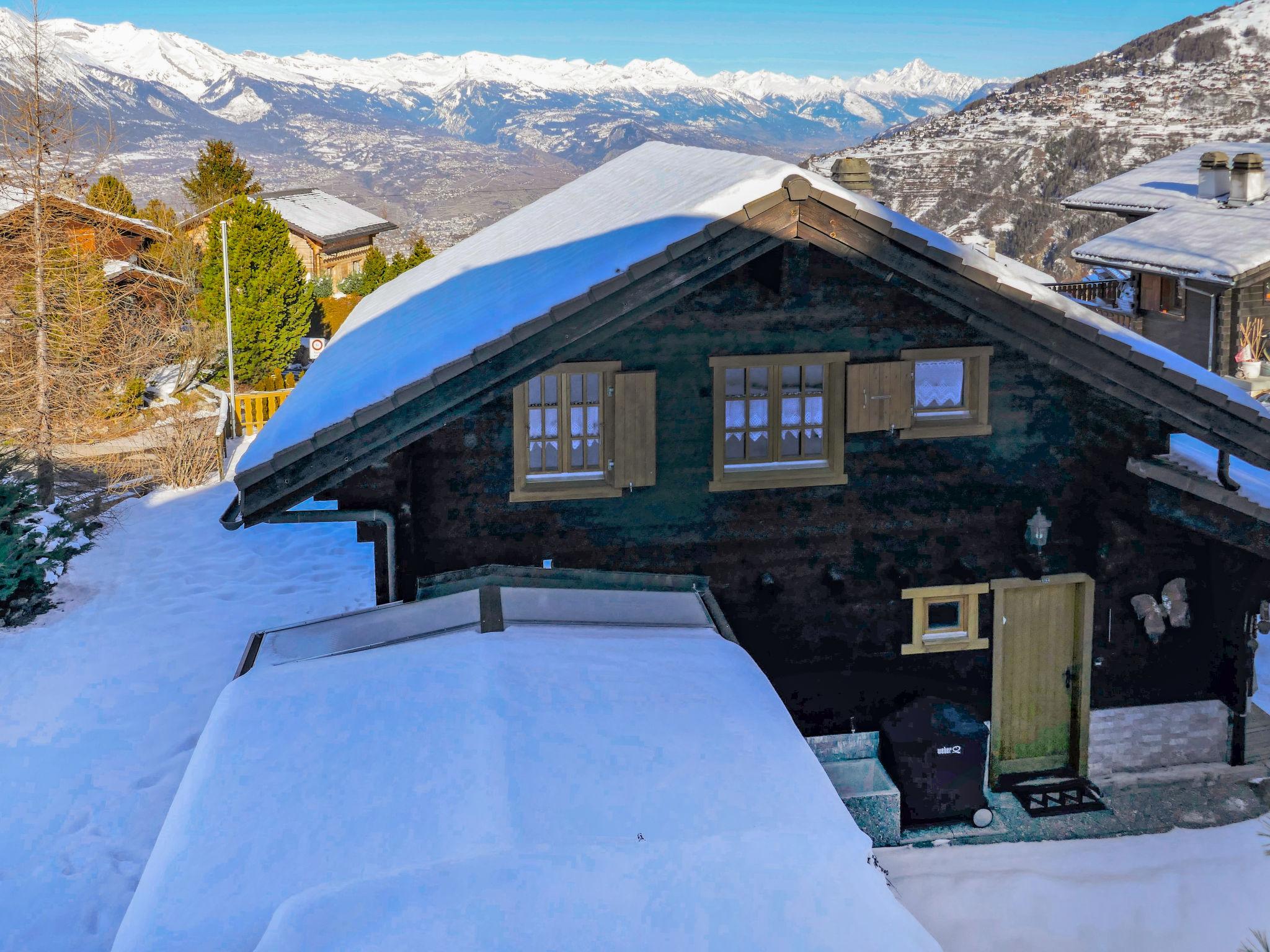 Foto 36 - Casa de 3 quartos em Nendaz com jardim e vista para a montanha