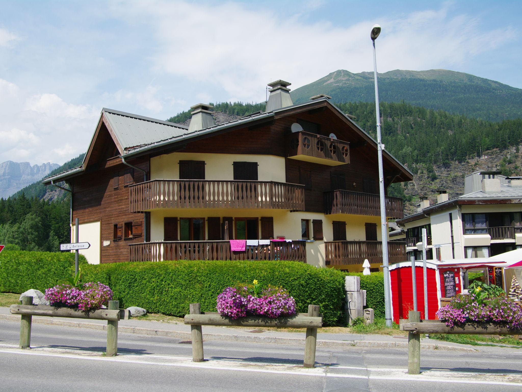 Foto 2 - Appartamento con 2 camere da letto a Les Houches con vista sulle montagne