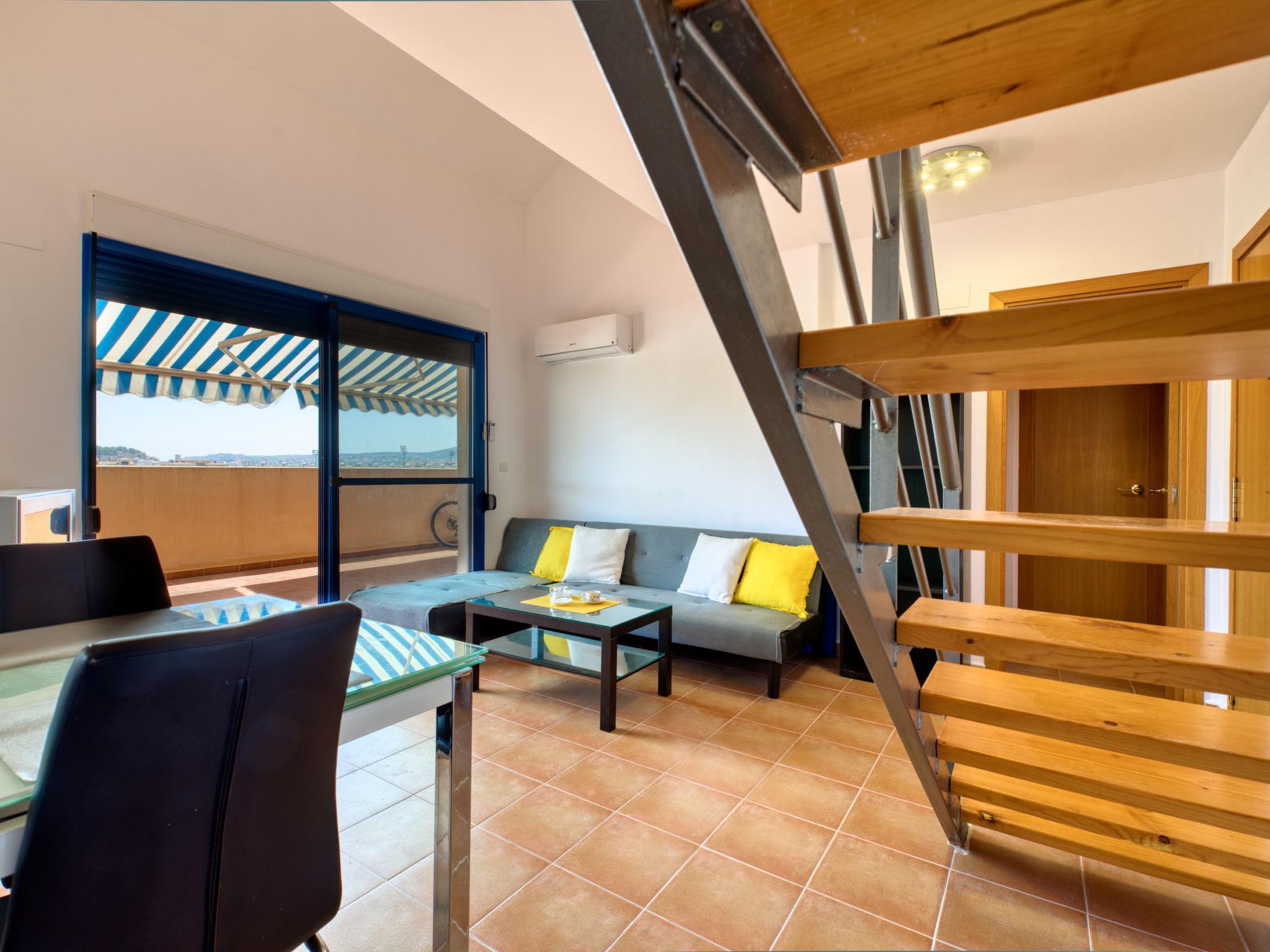 Foto 6 - Apartamento de 2 habitaciones en Dénia con piscina y vistas al mar