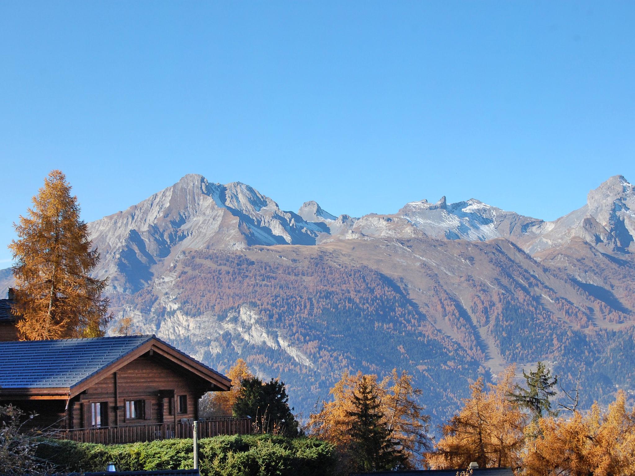 Foto 1 - Casa de 3 quartos em Nendaz com jardim e vista para a montanha