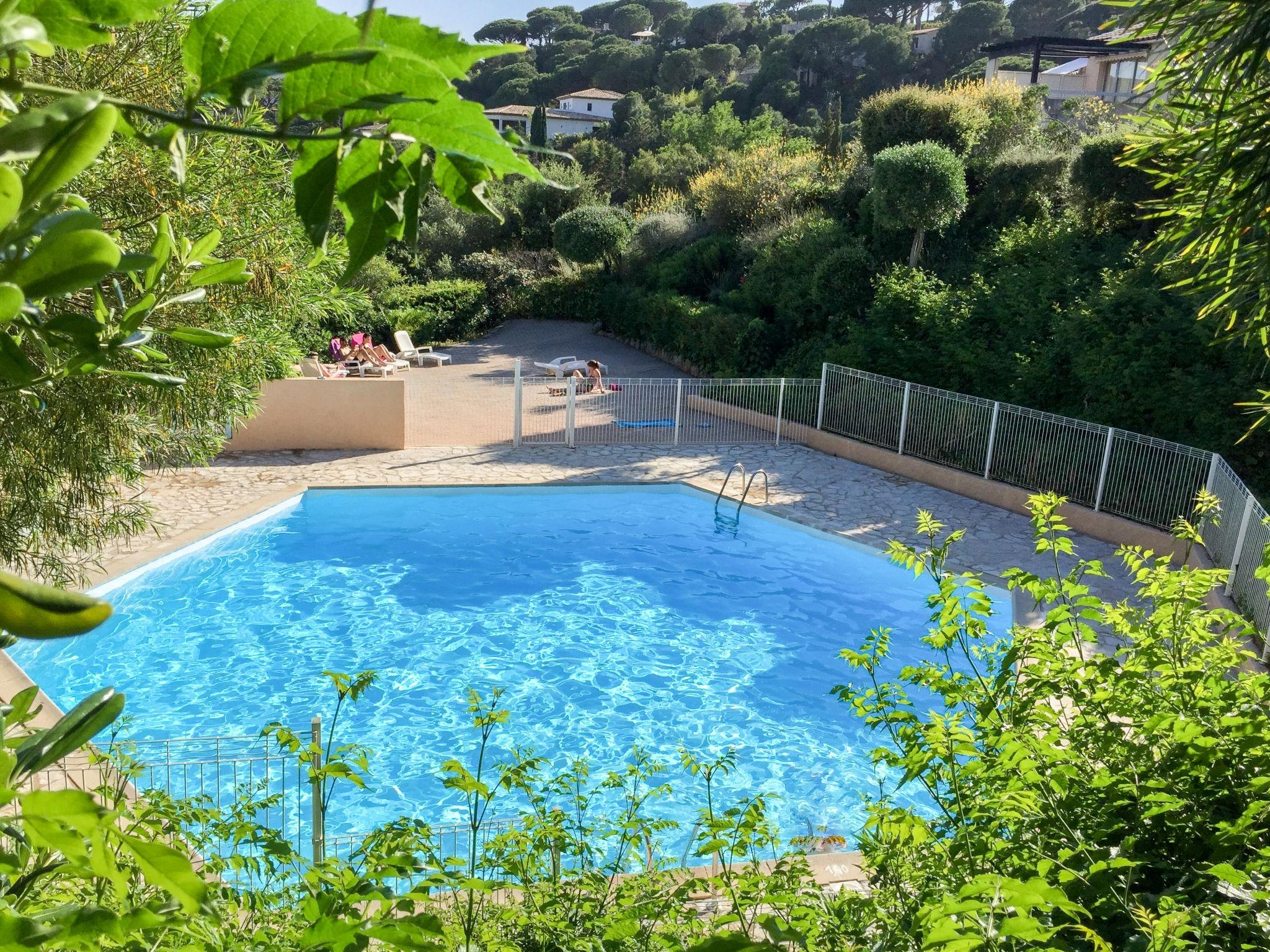 Foto 20 - Apartamento de 1 habitación en Sainte-Maxime con piscina y vistas al mar
