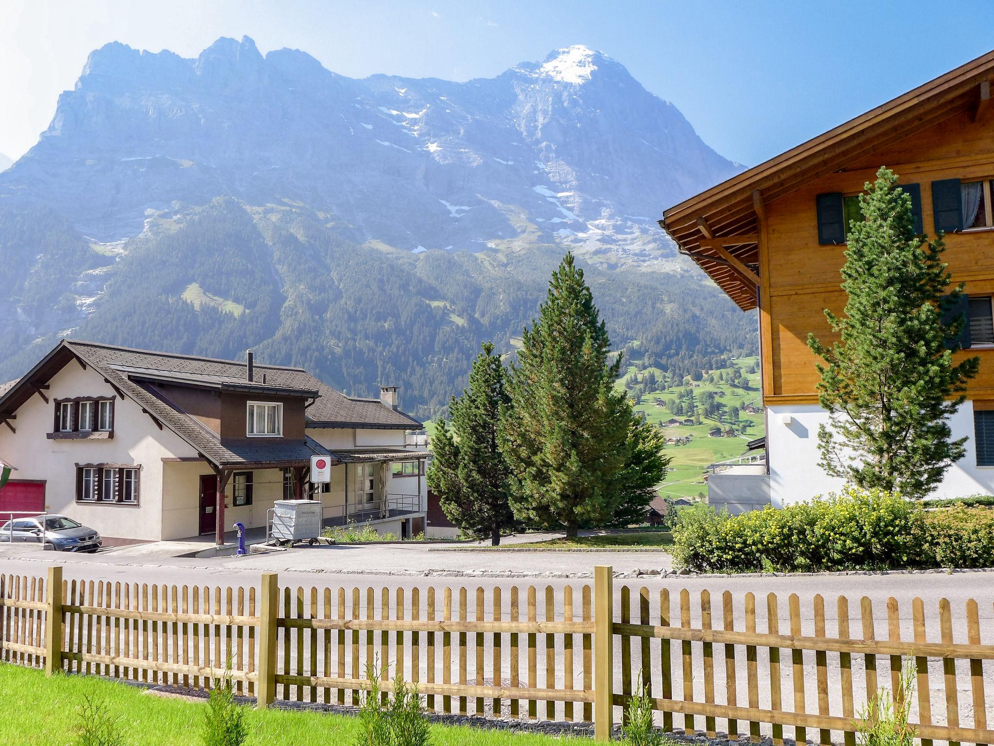 Foto 14 - Apartamento de 2 habitaciones en Grindelwald con jardín y vistas a la montaña