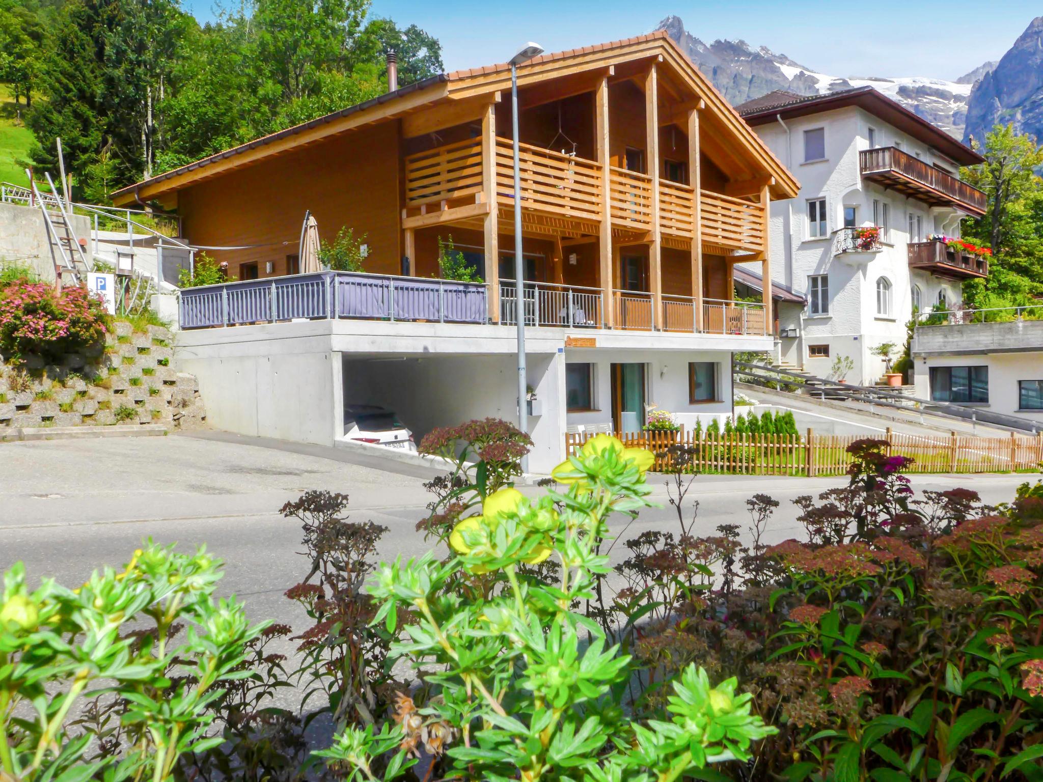 Foto 1 - Apartamento de 2 quartos em Grindelwald com jardim e vista para a montanha