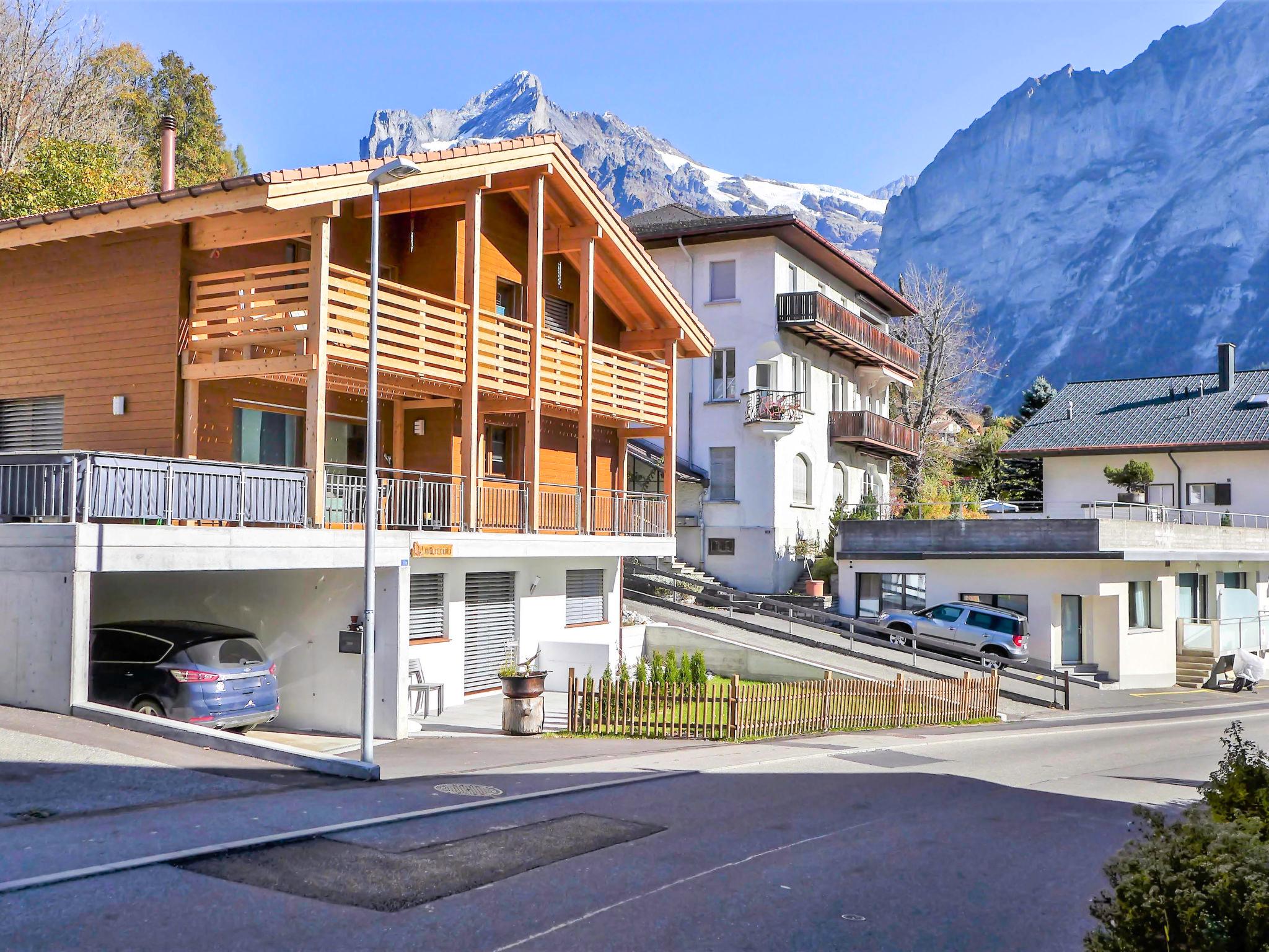 Foto 17 - Apartment mit 2 Schlafzimmern in Grindelwald mit garten und blick auf die berge