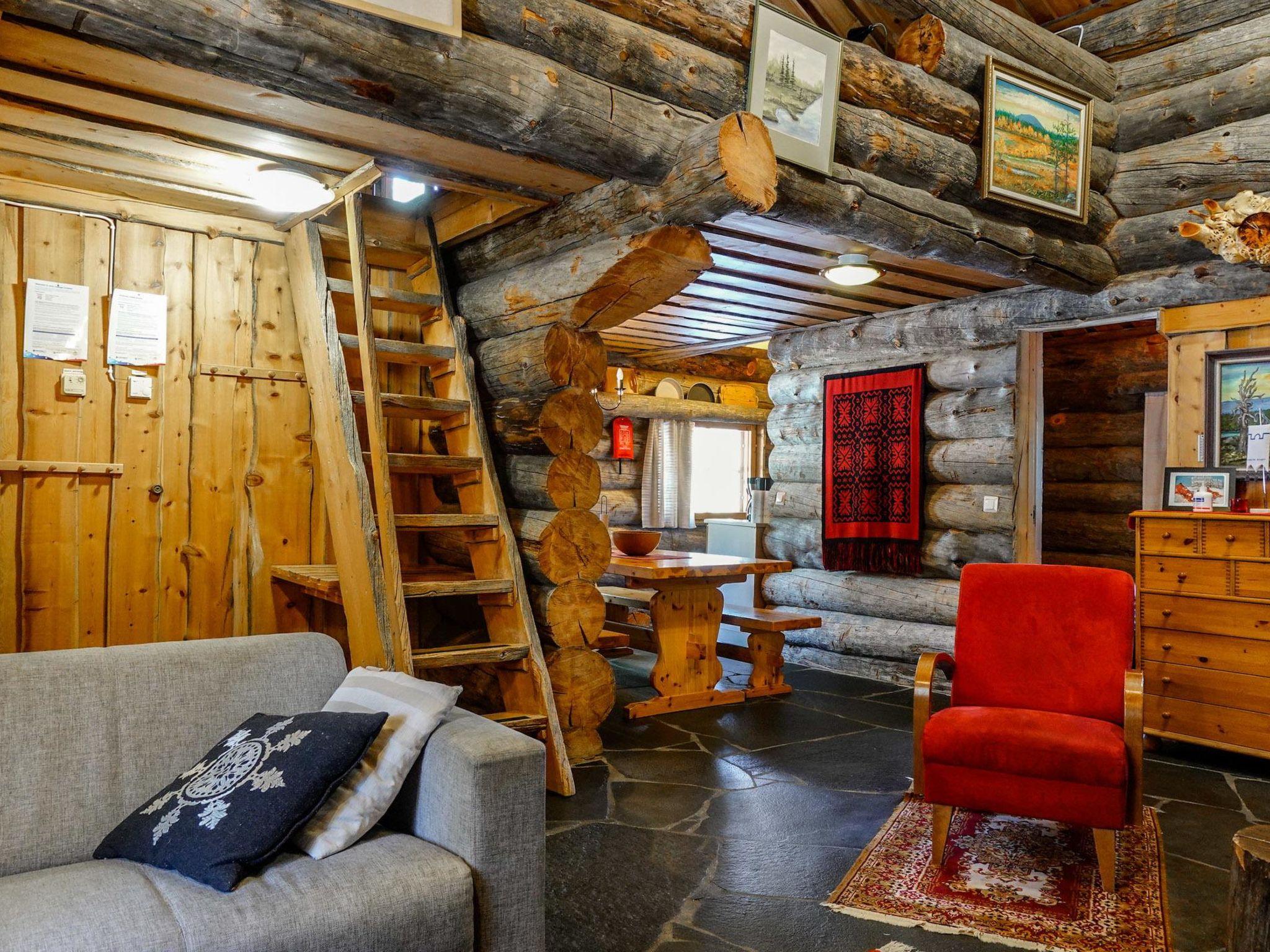Foto 12 - Casa de 2 quartos em Sodankylä com sauna e vista para a montanha