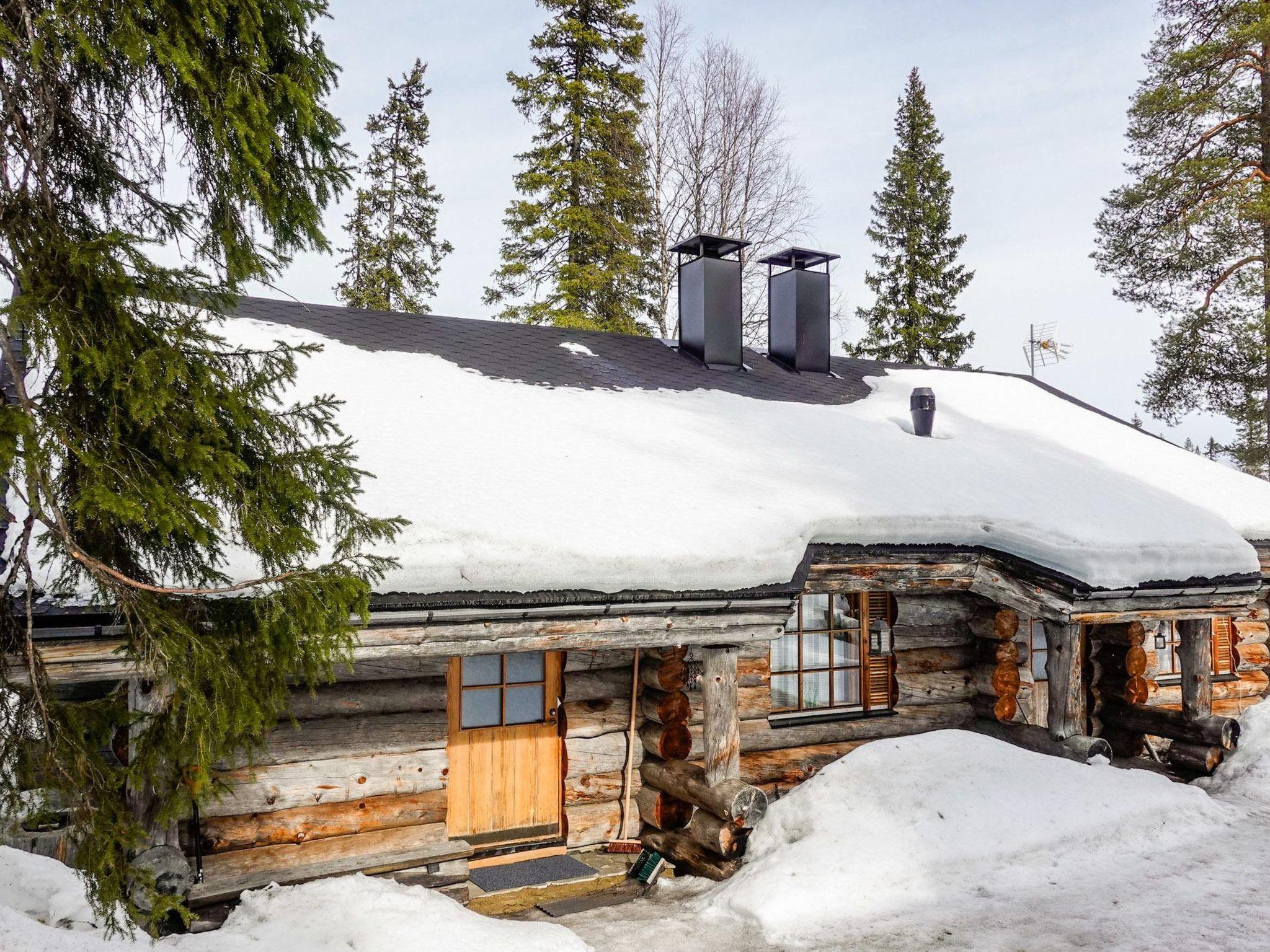 Foto 1 - Casa de 2 quartos em Sodankylä com sauna e vista para a montanha