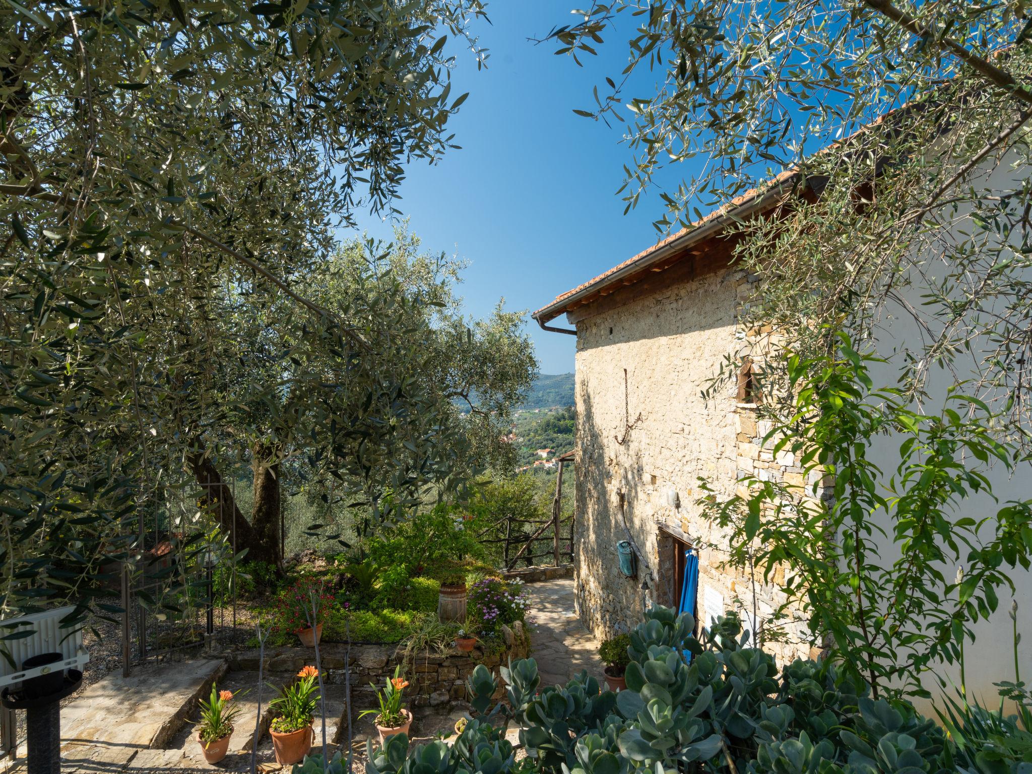 Foto 19 - Haus mit 1 Schlafzimmer in Diano San Pietro mit privater pool und blick aufs meer