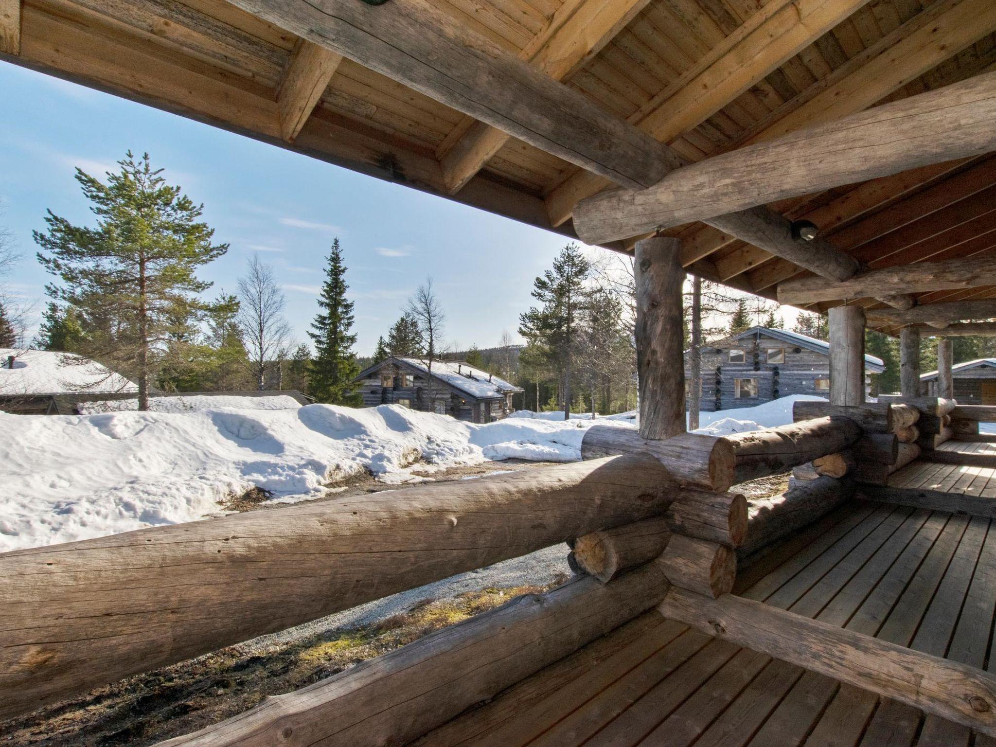 Foto 10 - Casa con 2 camere da letto a Kuusamo con sauna e vista sulle montagne