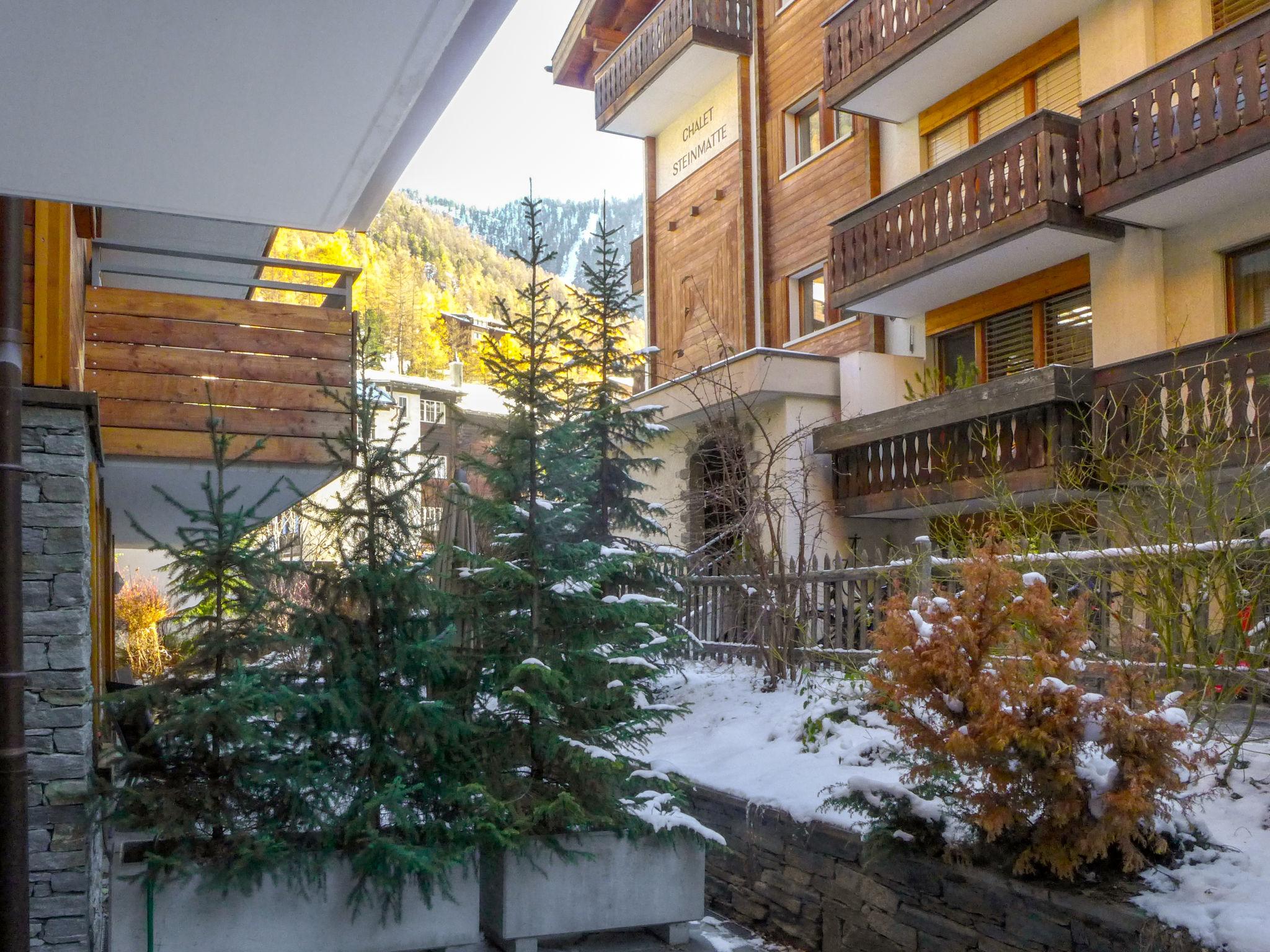 Foto 14 - Apartamento en Zermatt con terraza y vistas a la montaña