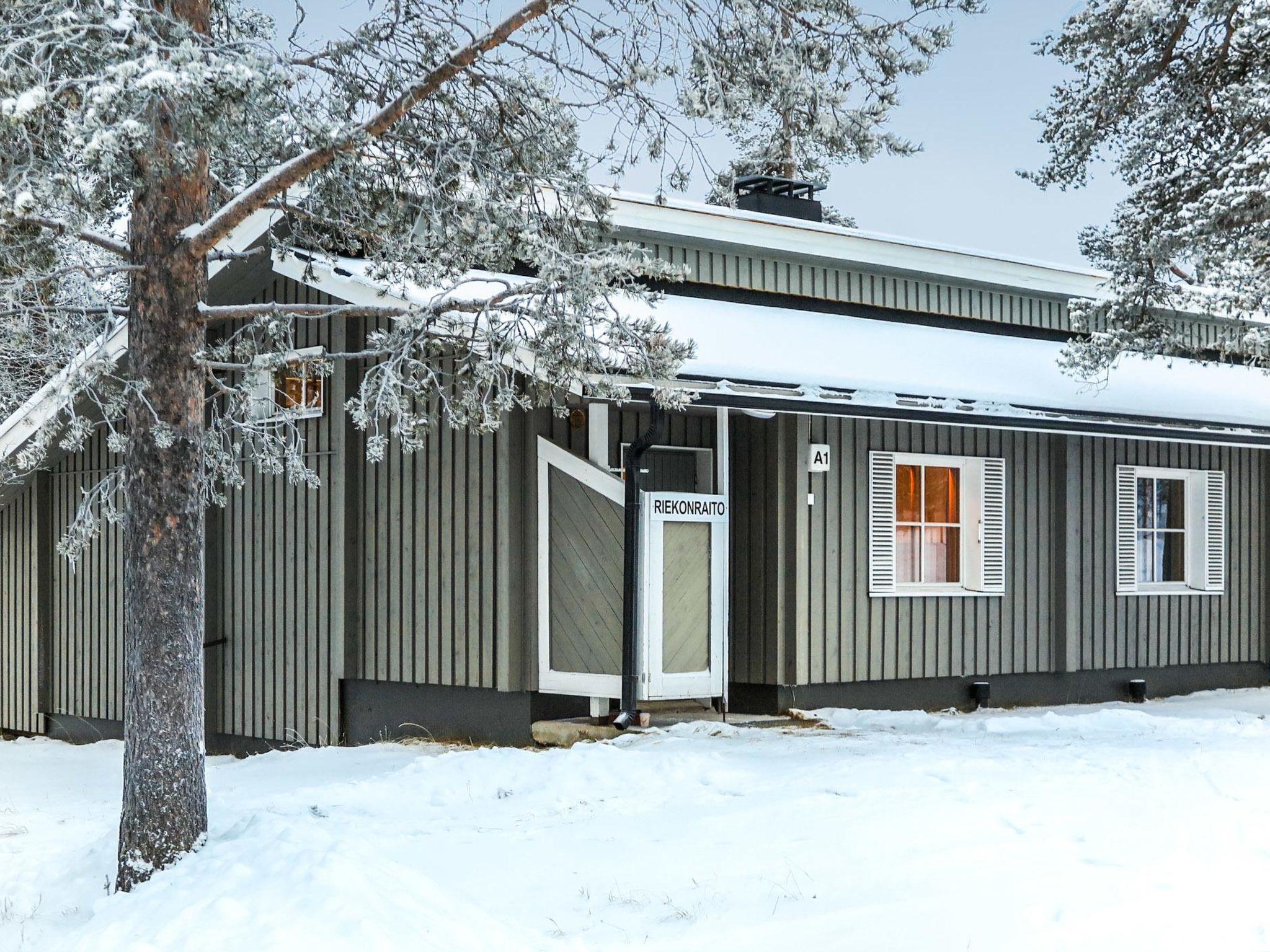 Foto 8 - Casa de 1 habitación en Inari con sauna y vistas a la montaña