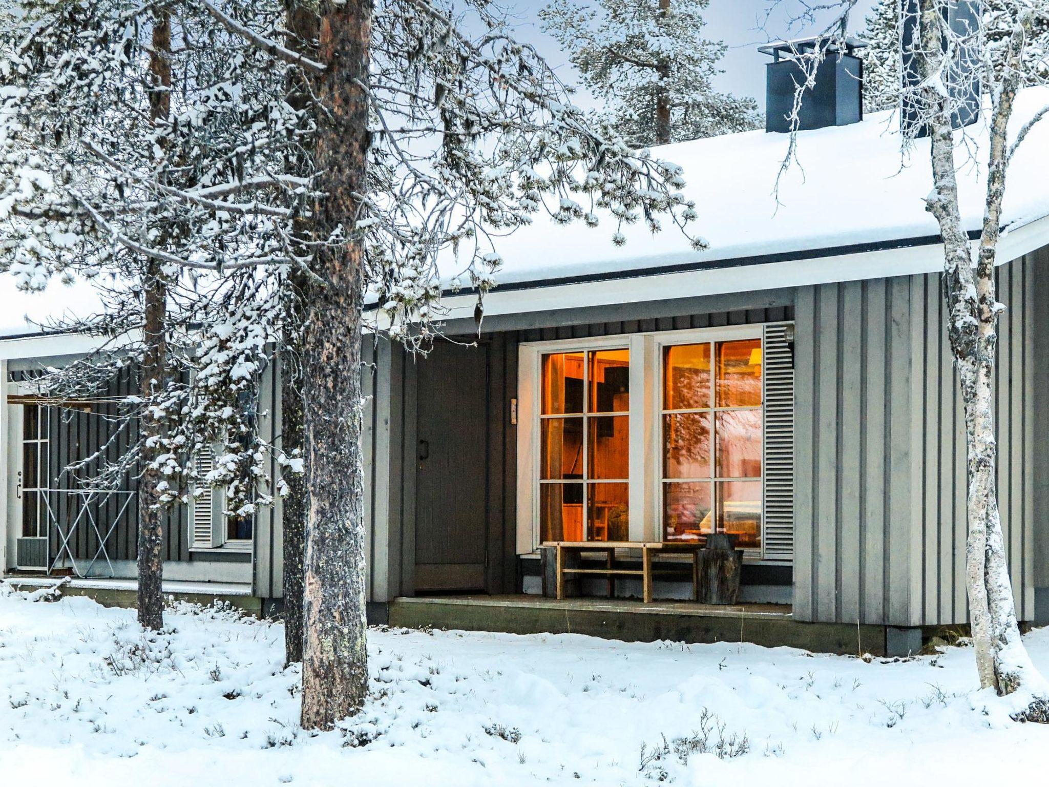 Foto 6 - Casa de 1 habitación en Inari con sauna y vistas a la montaña