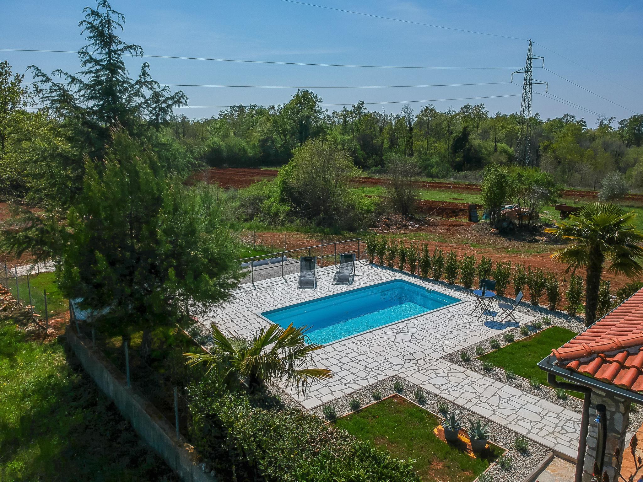 Foto 19 - Casa con 2 camere da letto a Poreč con piscina privata e vista mare