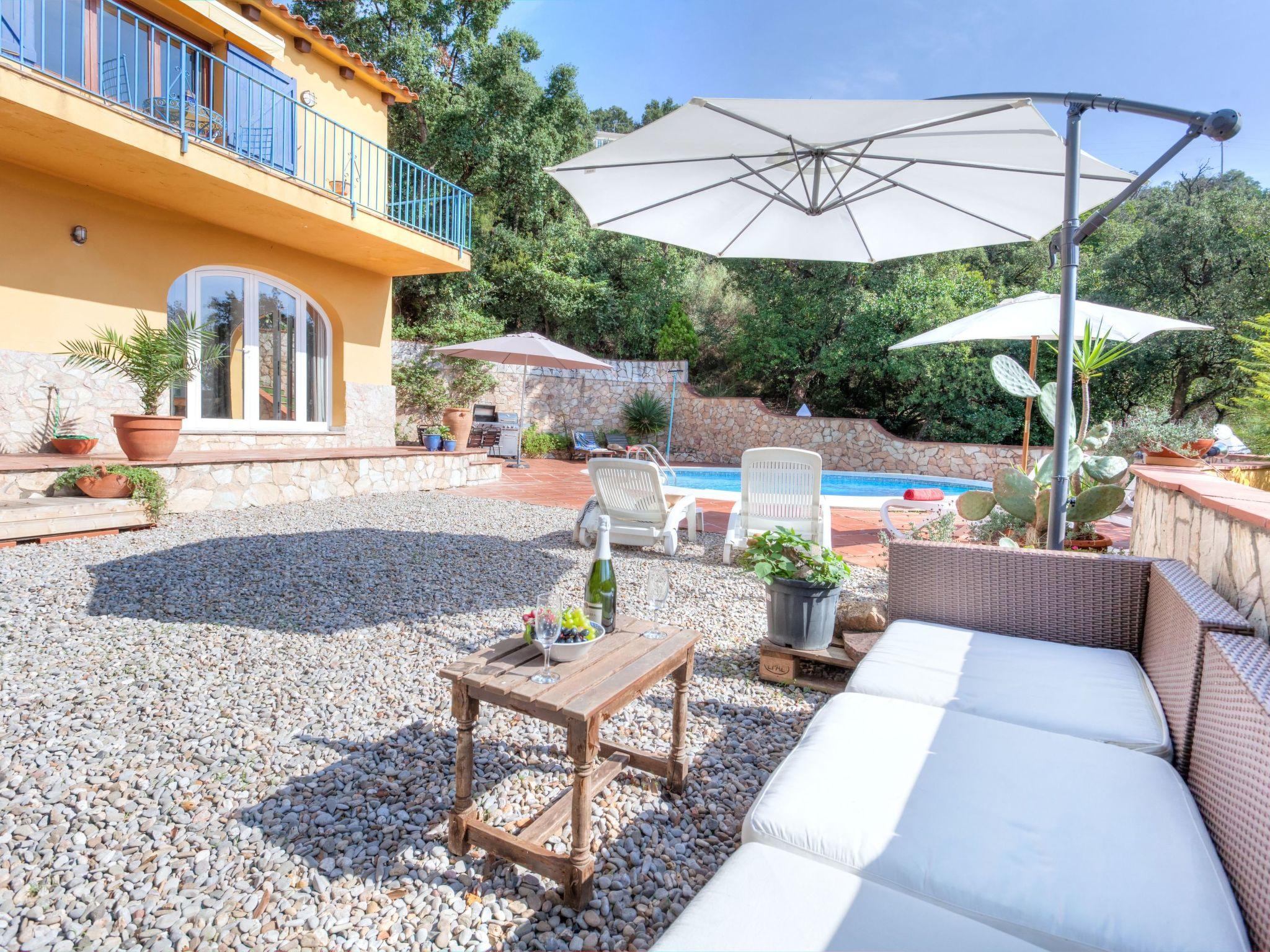 Foto 16 - Casa con 2 camere da letto a Santa Cristina d'Aro con piscina privata e vista mare
