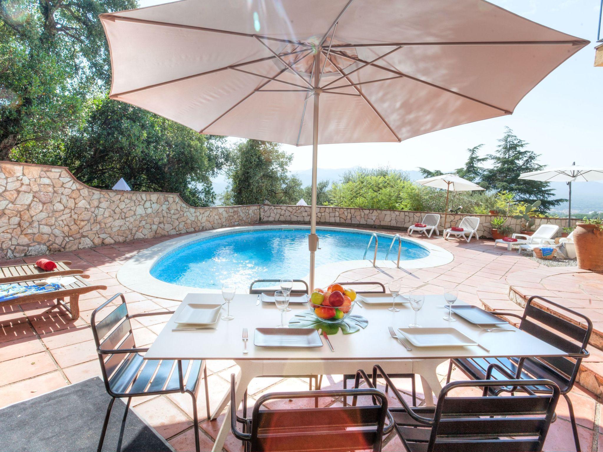 Foto 17 - Casa con 2 camere da letto a Santa Cristina d'Aro con piscina privata e vista mare