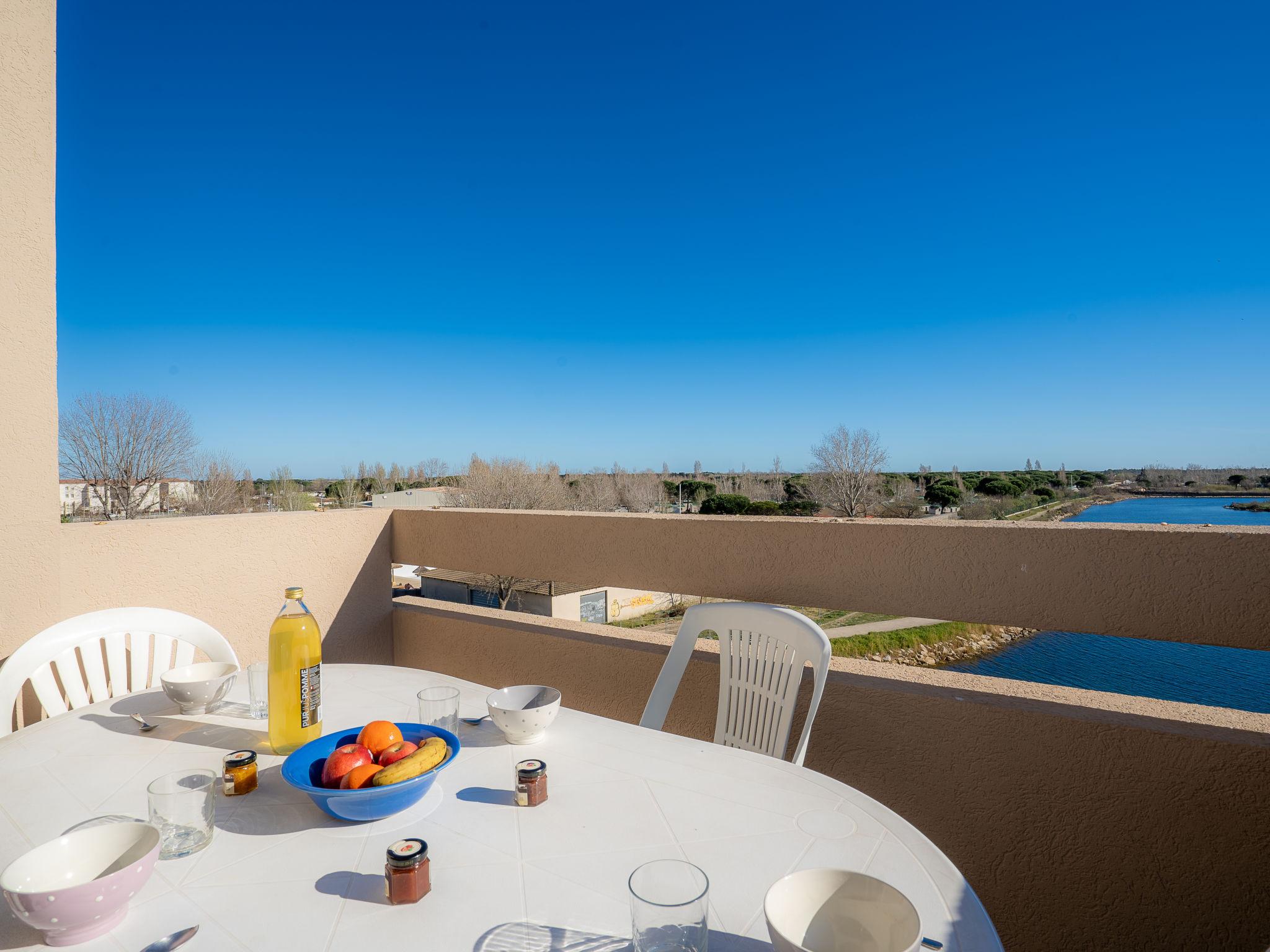 Foto 12 - Appartamento con 2 camere da letto a Le Grau-du-Roi con piscina e vista mare