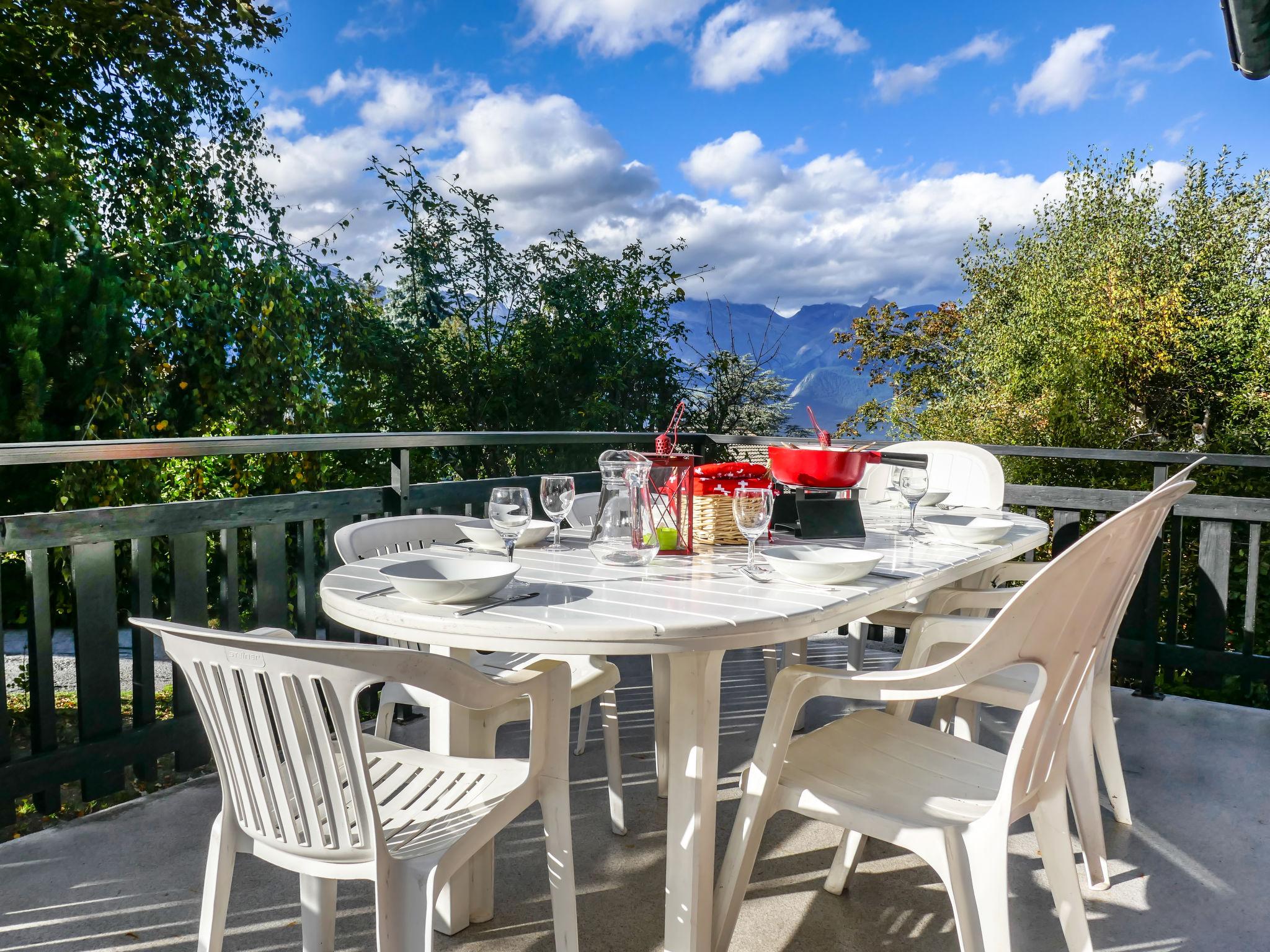 Foto 21 - Casa de 4 quartos em Nendaz com jardim e vista para a montanha