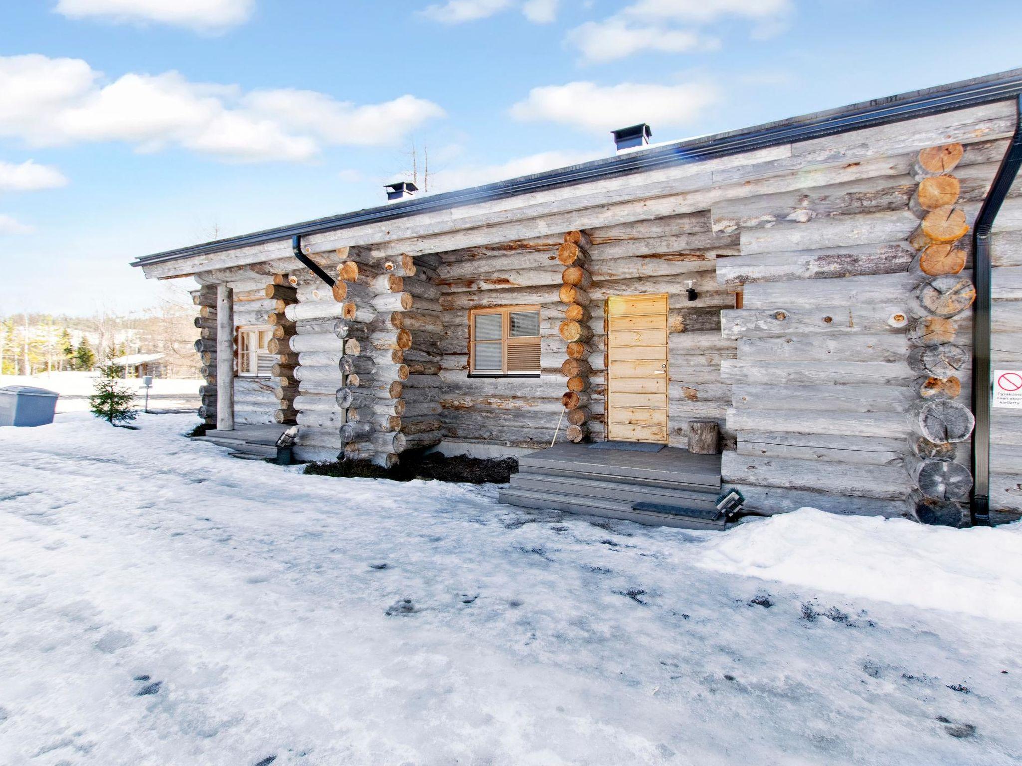 Foto 1 - Casa de 1 quarto em Kuusamo com sauna e vista para a montanha