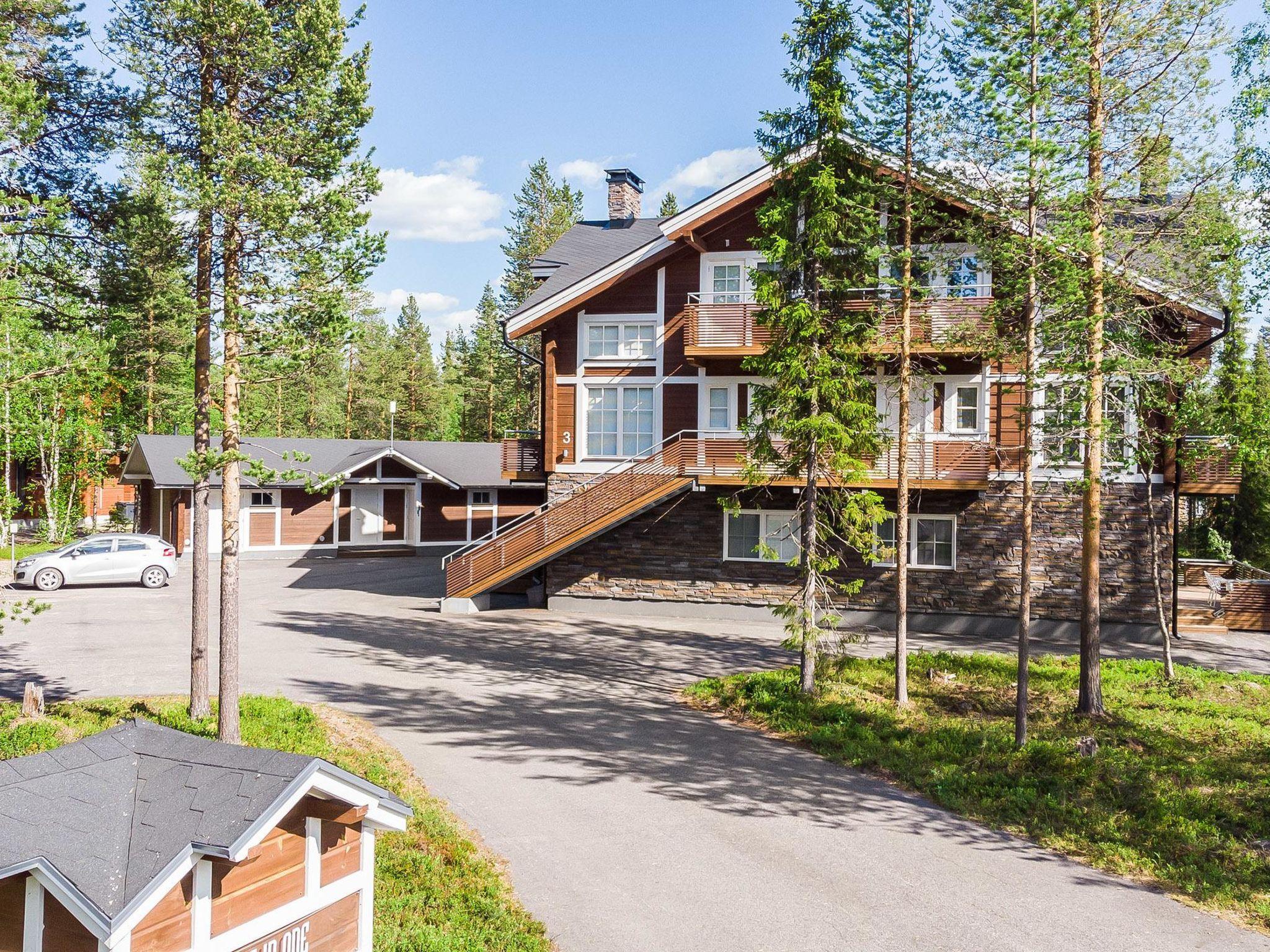 Foto 1 - Casa de 2 habitaciones en Kittilä con sauna y vistas a la montaña